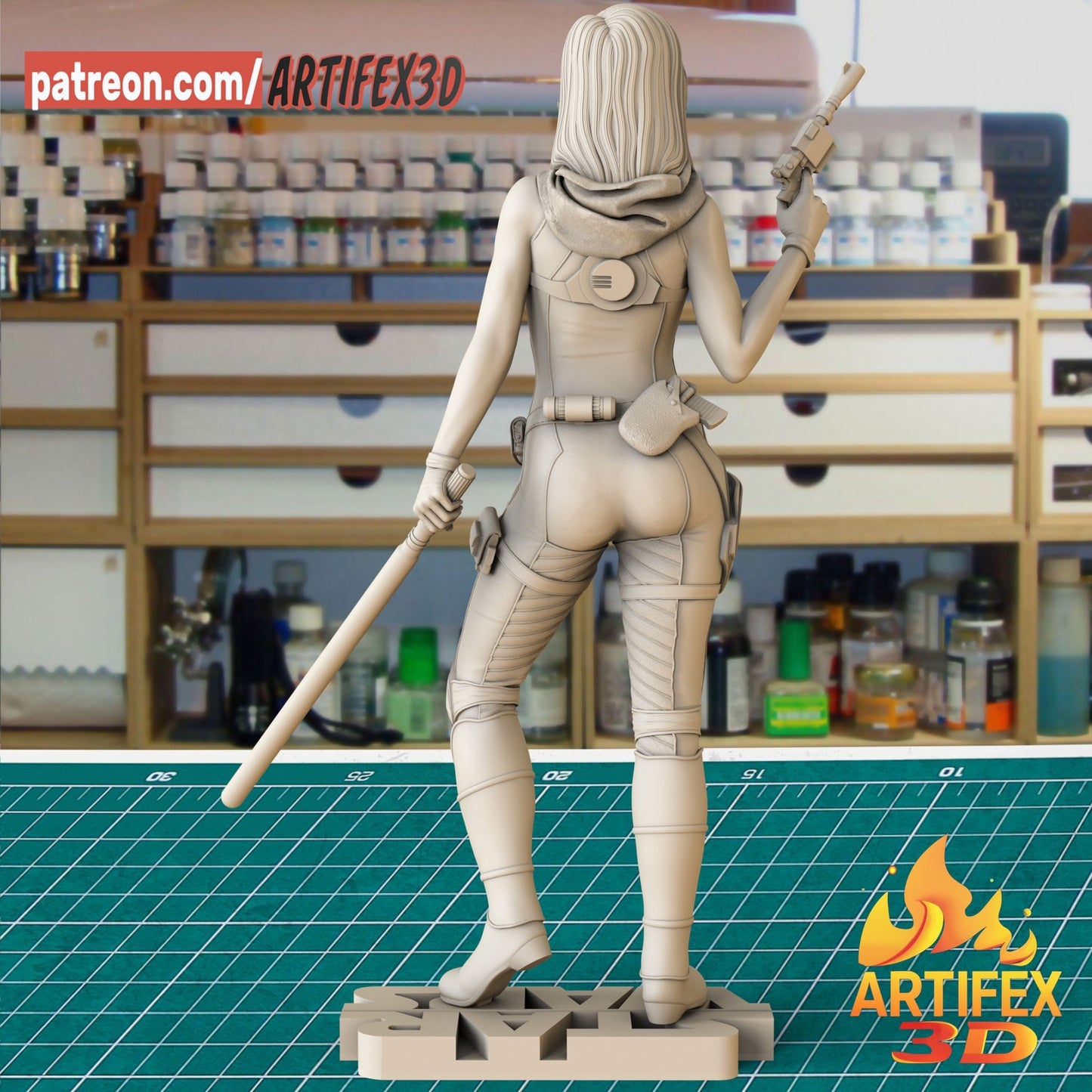 Mara Jade - Artifex3D - Dark Forge Arts
