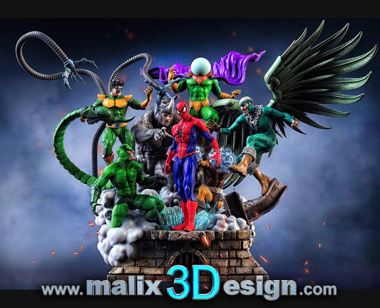 Marvel Diorama - Sanix3D - Dark Forge Arts