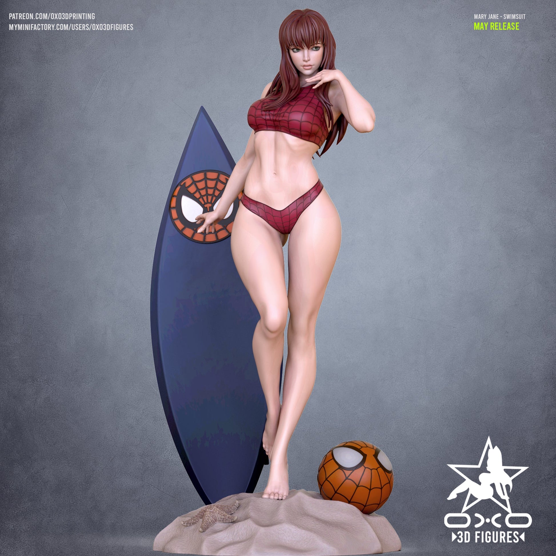 Mary Jane Swimsuit - OXO3D - Dark Forge Arts