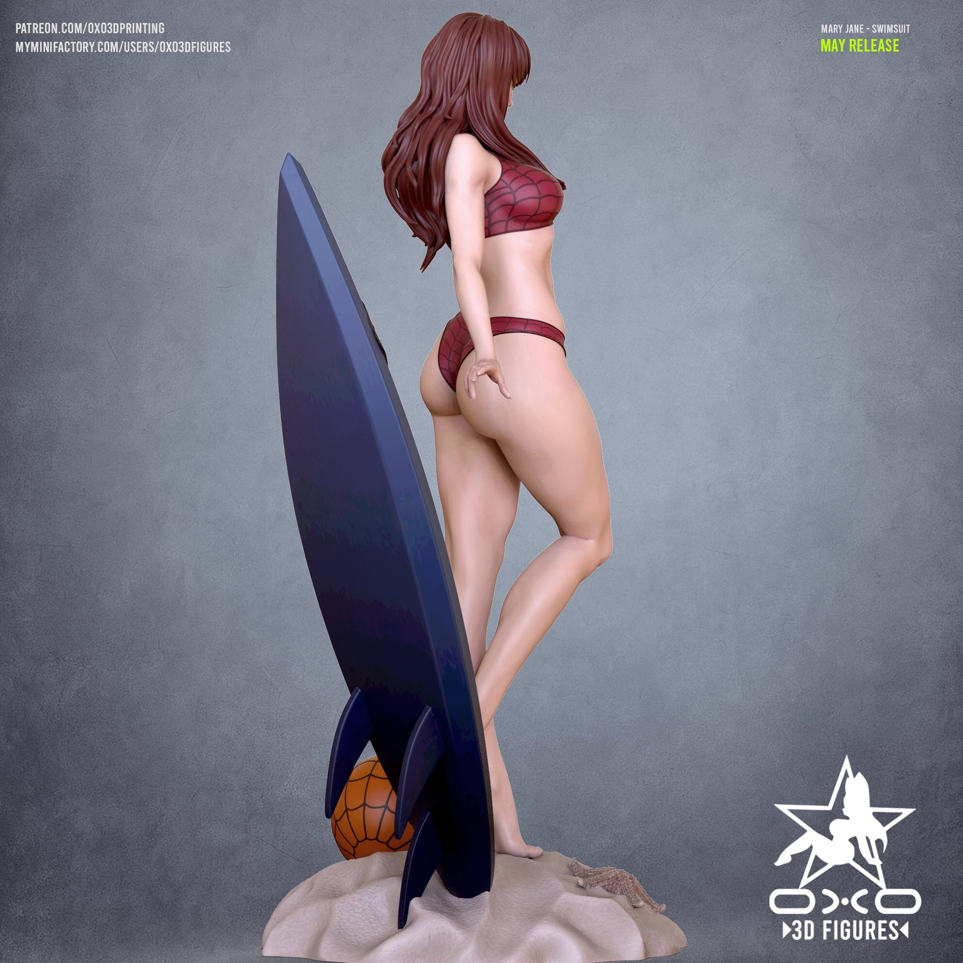 Mary Jane Swimsuit - OXO3D - Dark Forge Arts