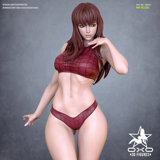 Mary Jane Swimsuit - OXO3D - Dark Forge Arts
