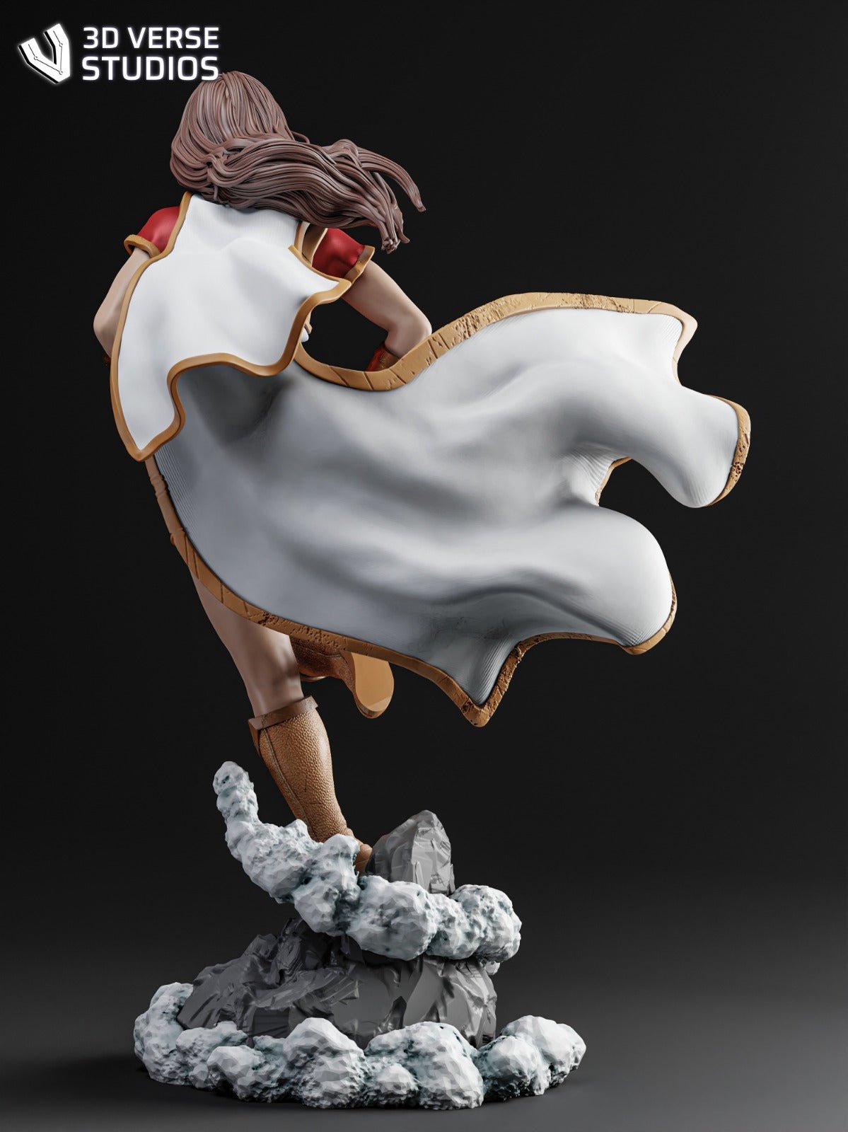 Mary Marvel - CA 3D Studios - Dark Forge Arts