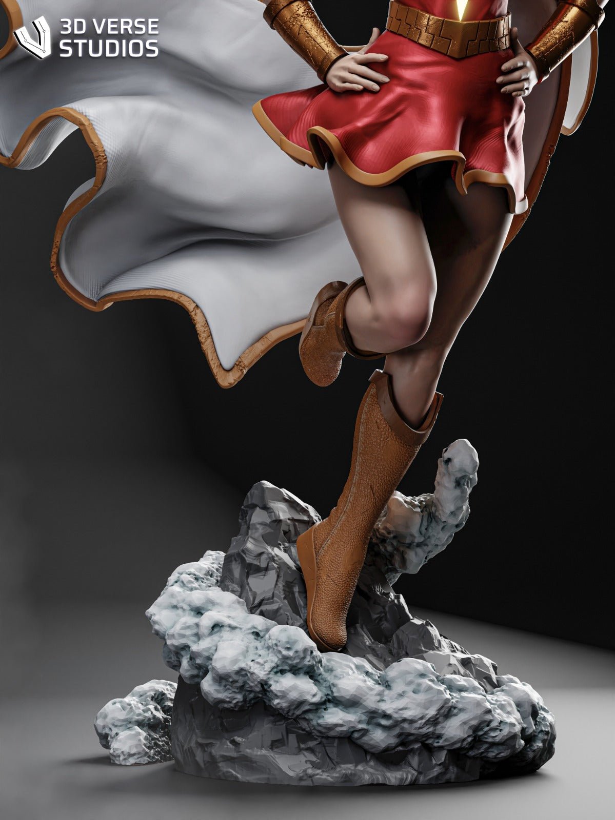 Mary Marvel - CA 3D Studios - Dark Forge Arts