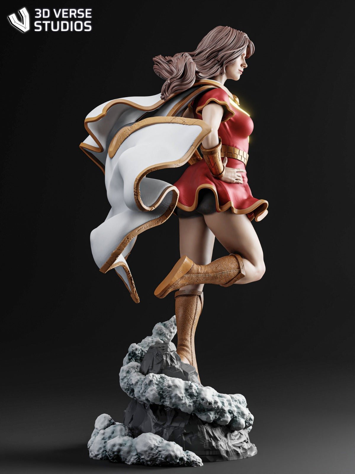 Mary Marvel - CA 3D Studios - Dark Forge Arts
