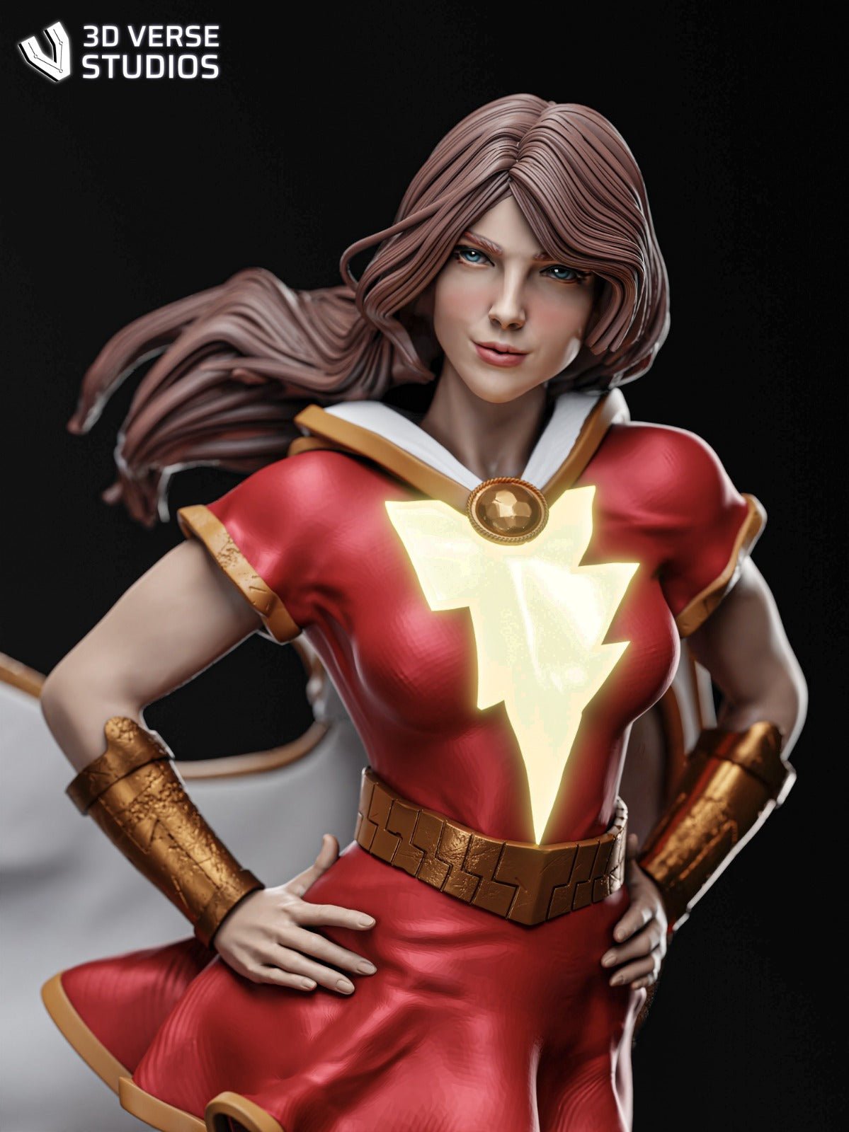 Mary Marvel - CA 3D Studios - Dark Forge Arts