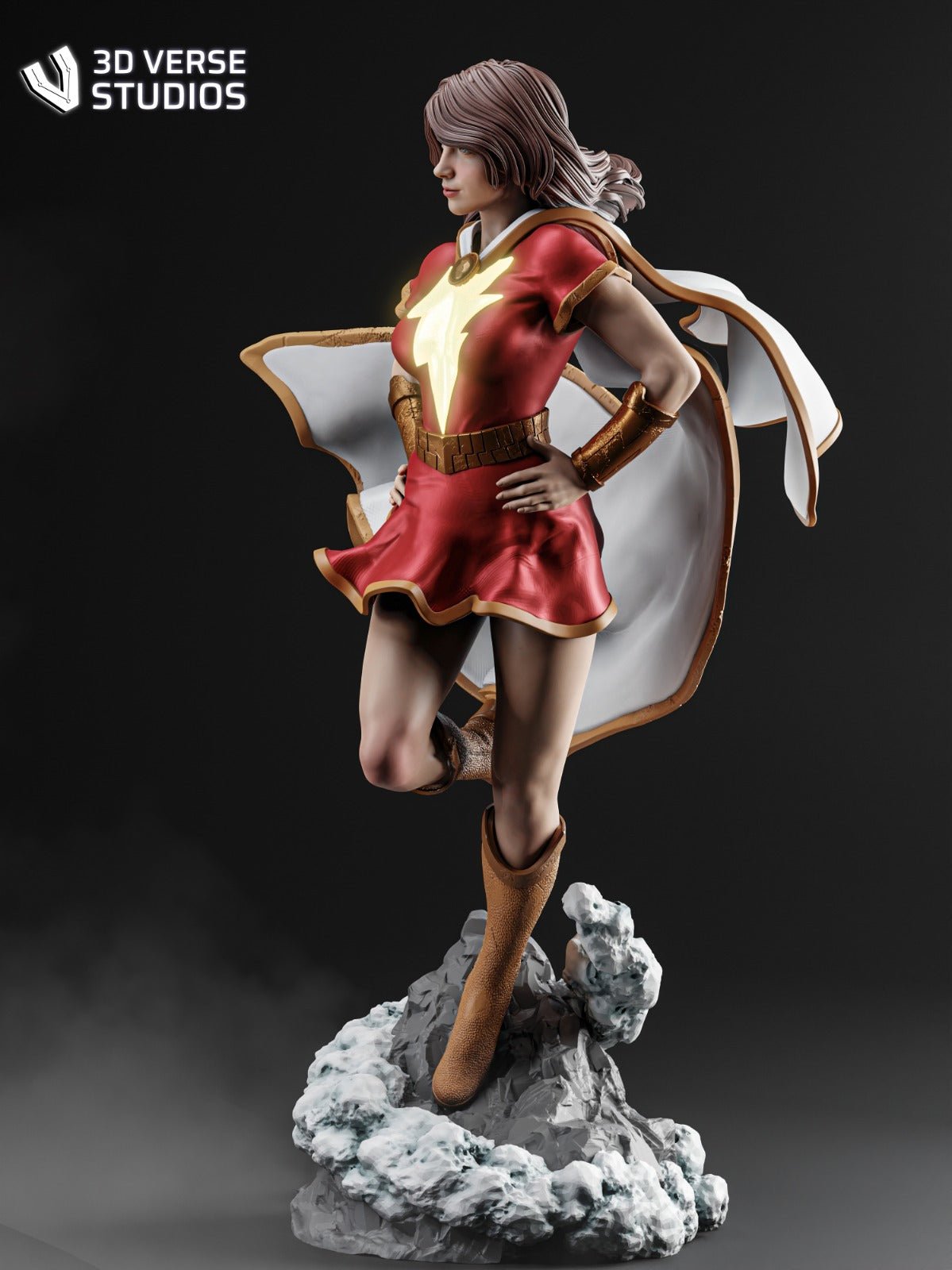 Mary Marvel - CA 3D Studios - Dark Forge Arts