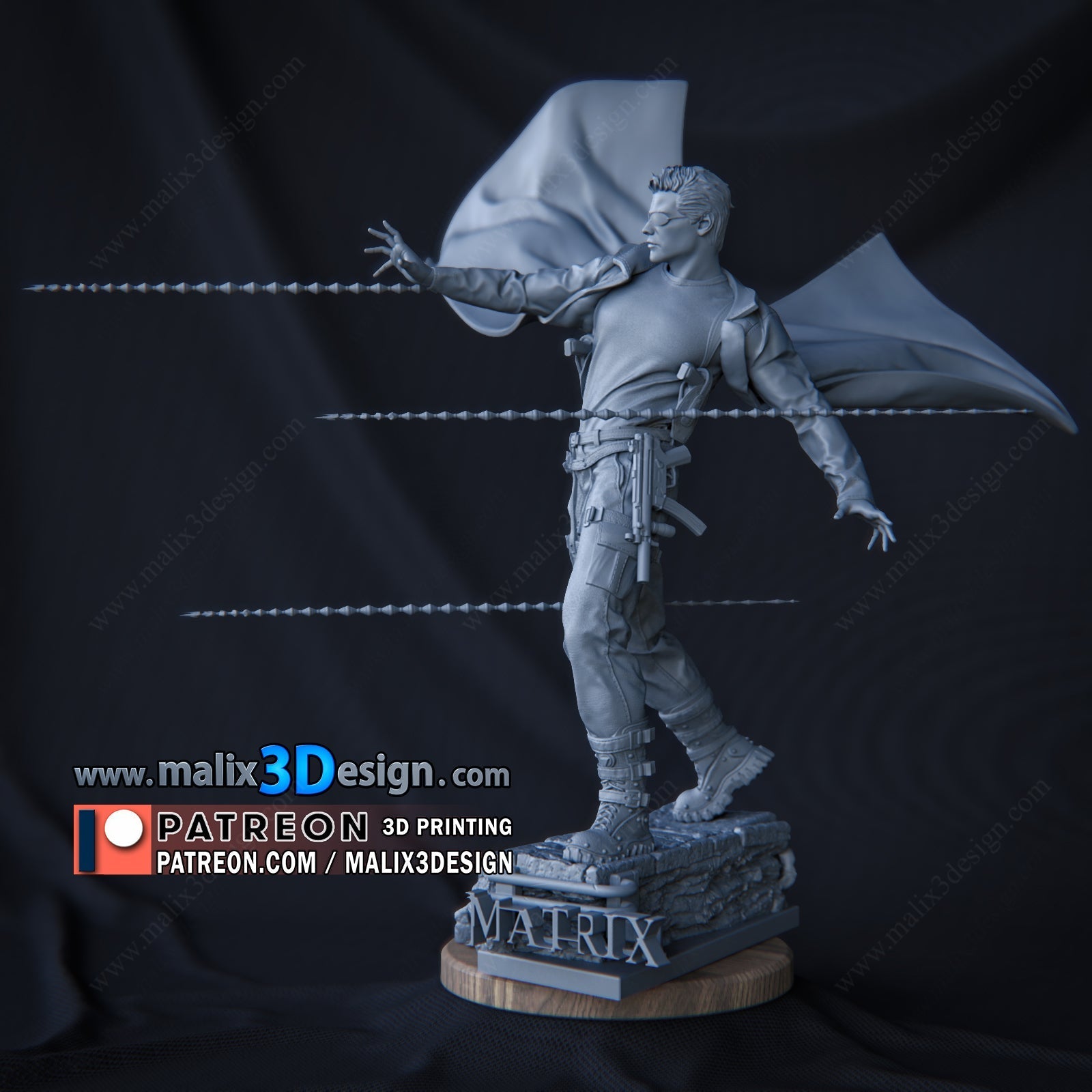 Matrix - Sanix3D - Dark Forge Arts