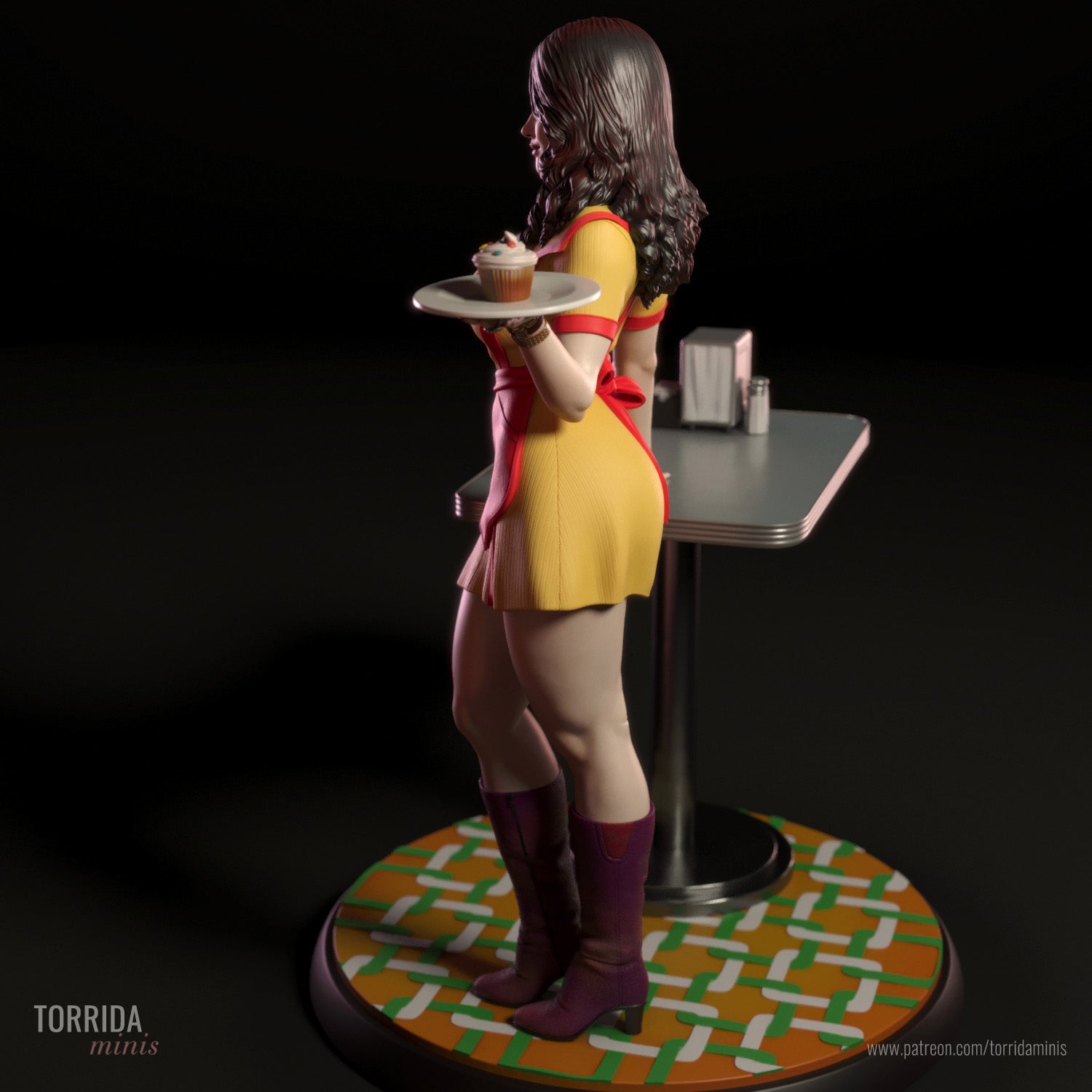 Max Black - Torrida Minis - Dark Forge Arts