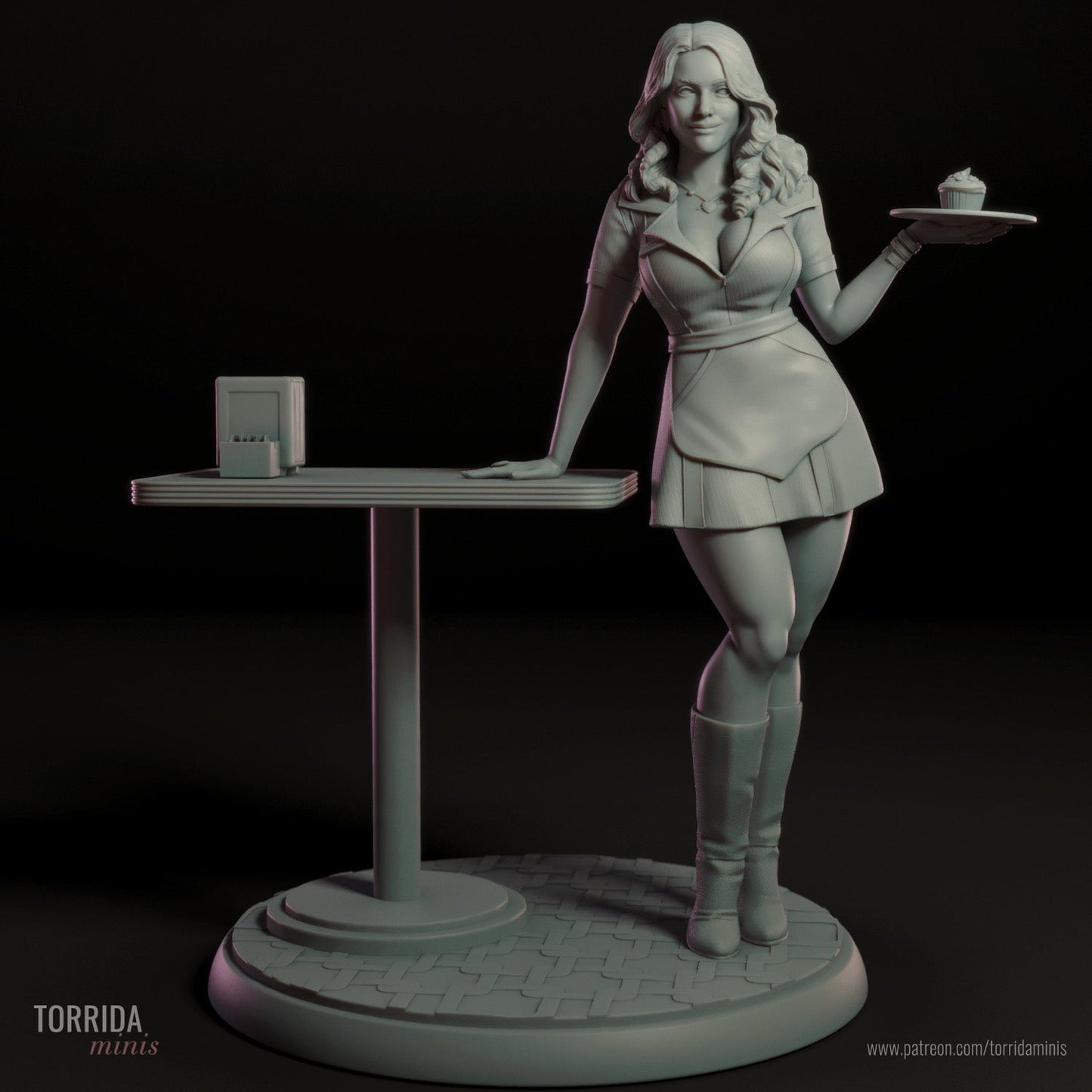 Max Black - Torrida Minis - Dark Forge Arts