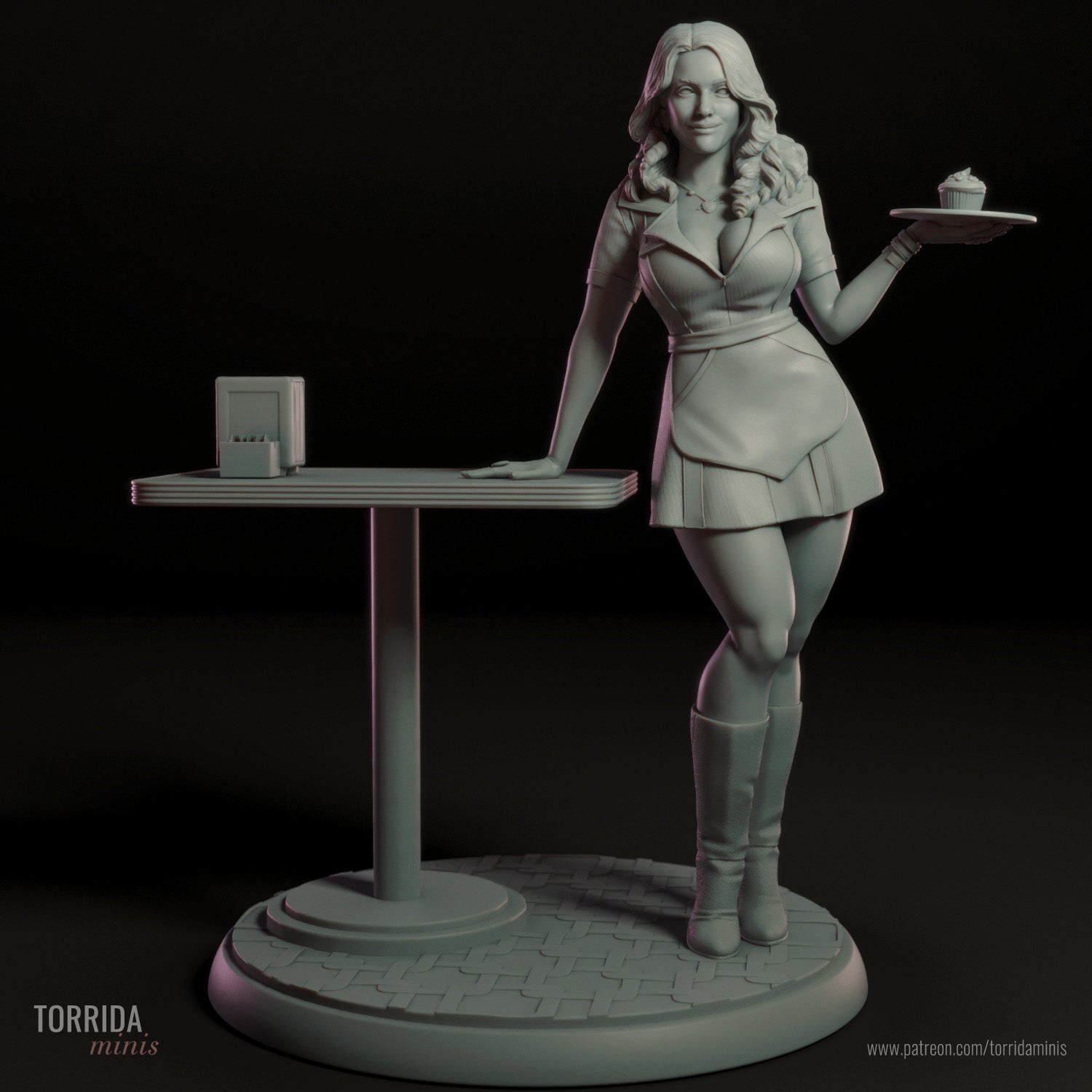 Max Black - Torrida Minis - Dark Forge Arts