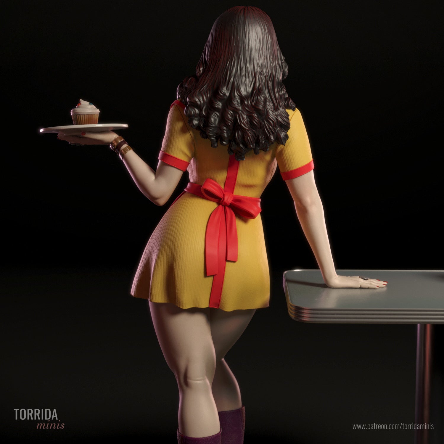 Max Black - Torrida Minis - Dark Forge Arts