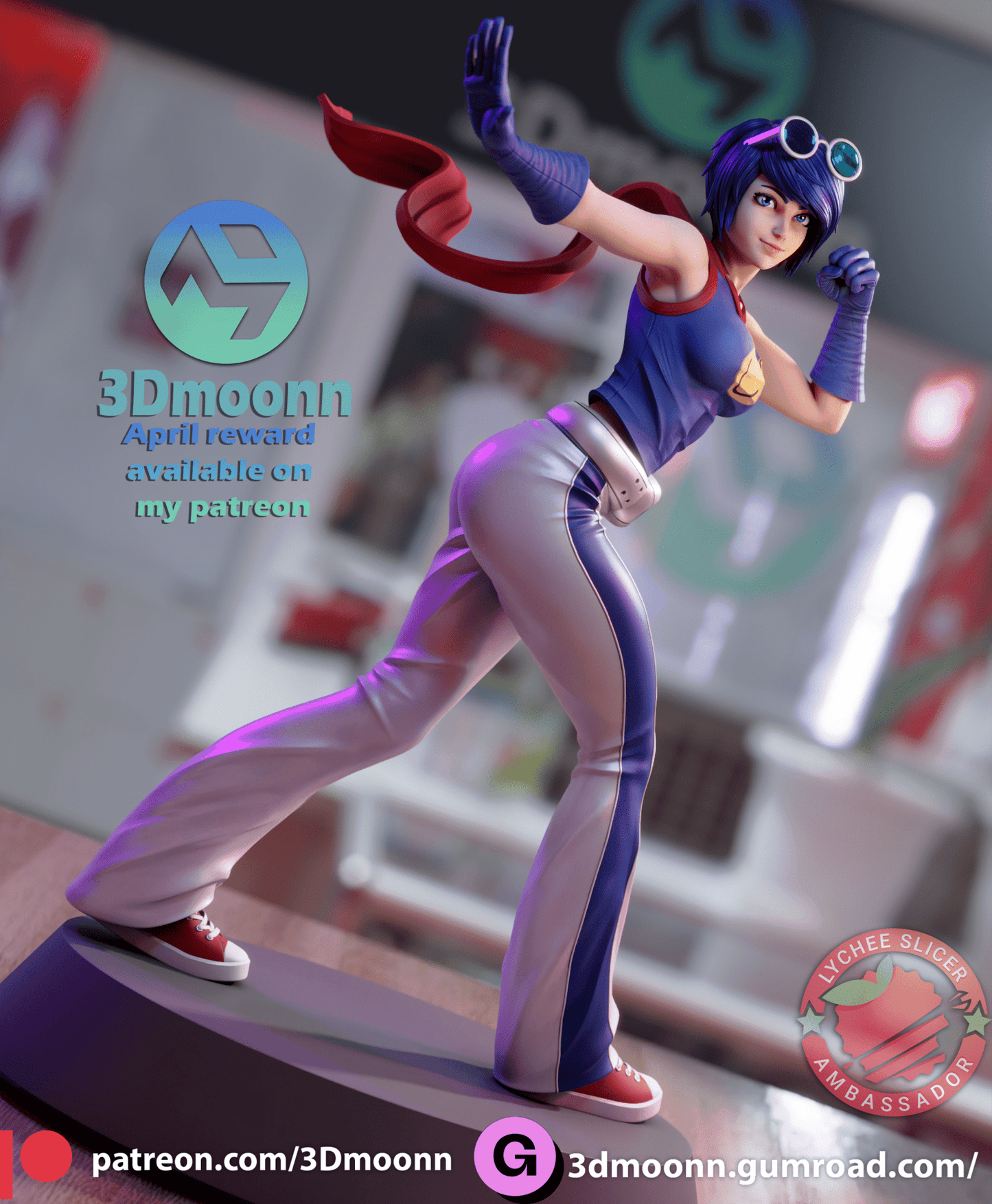 May Lee - 3DMoonn - Dark Forge Arts