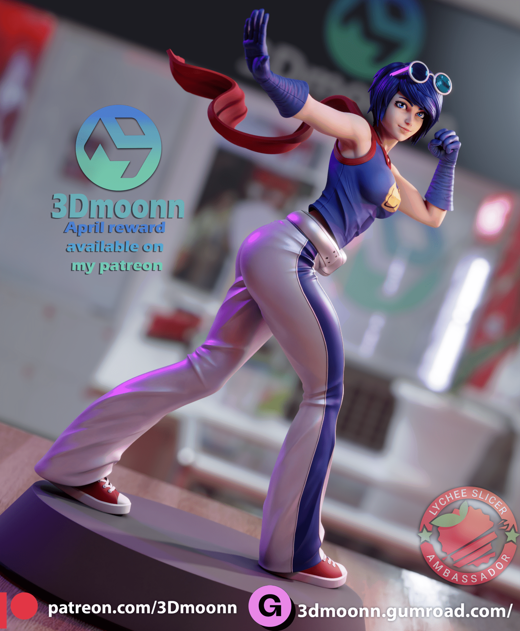 May Lee - 3DMoonn - Dark Forge Arts