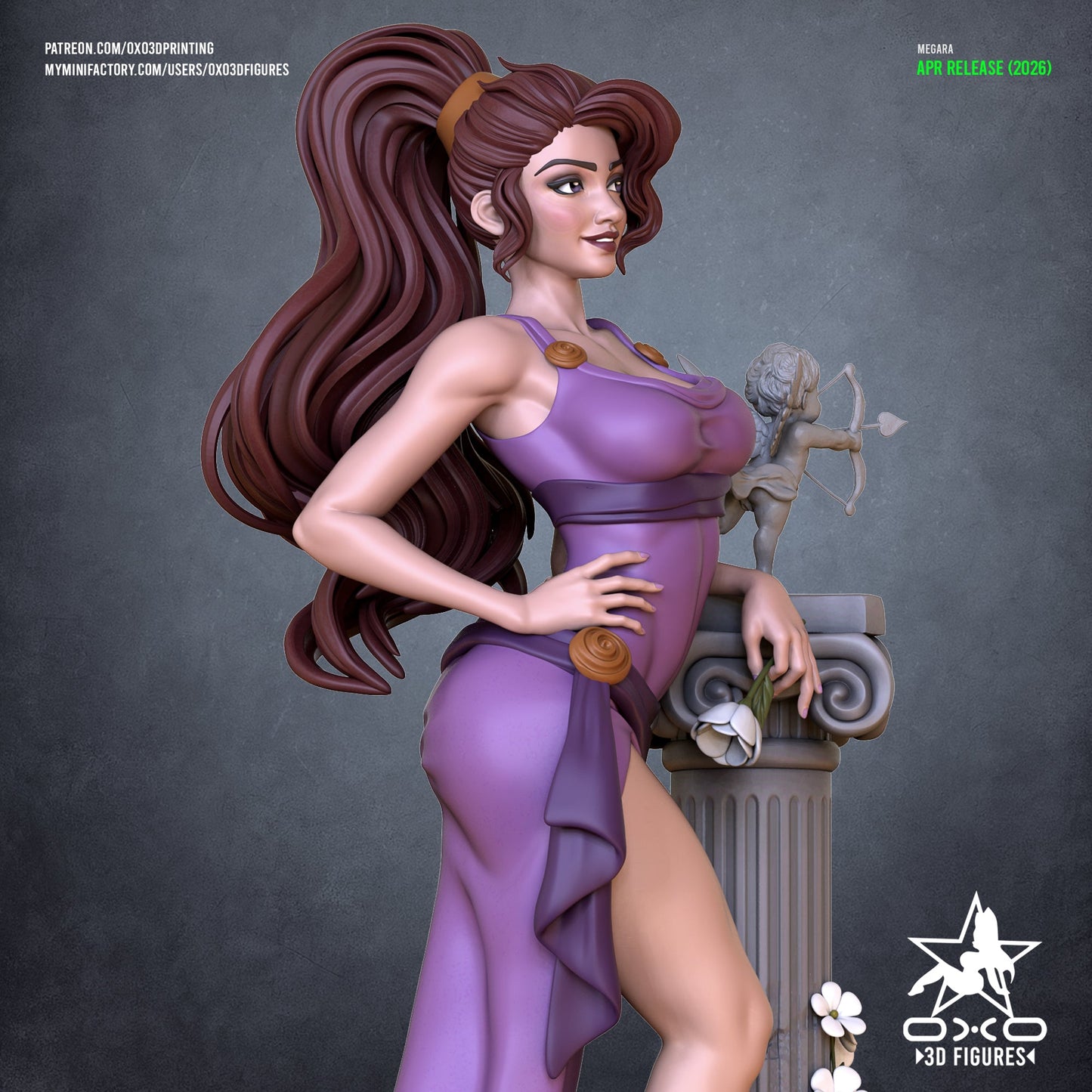 Megara - OXO3D - Dark Forge Arts