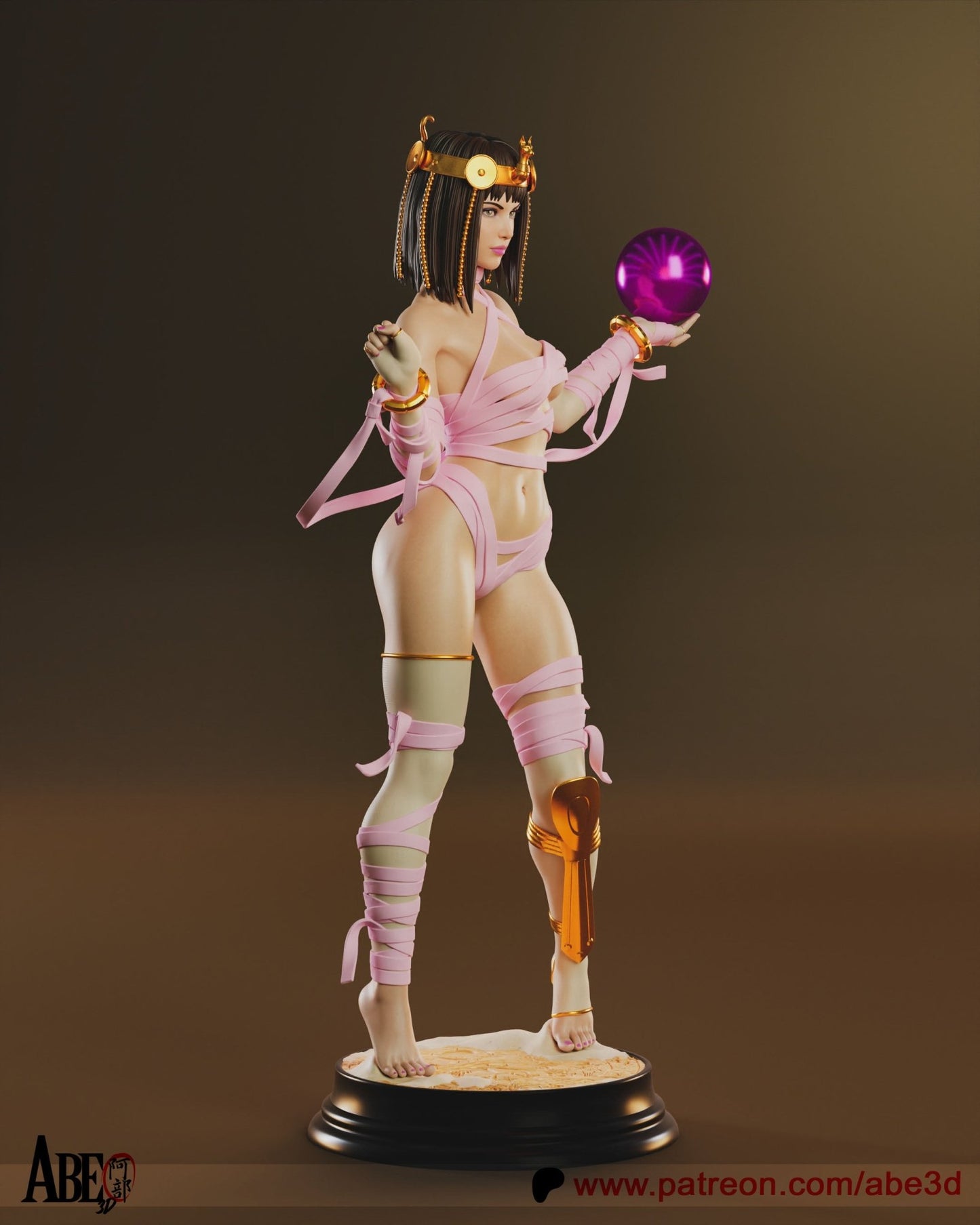 Menat - Abe3D - Dark Forge Arts