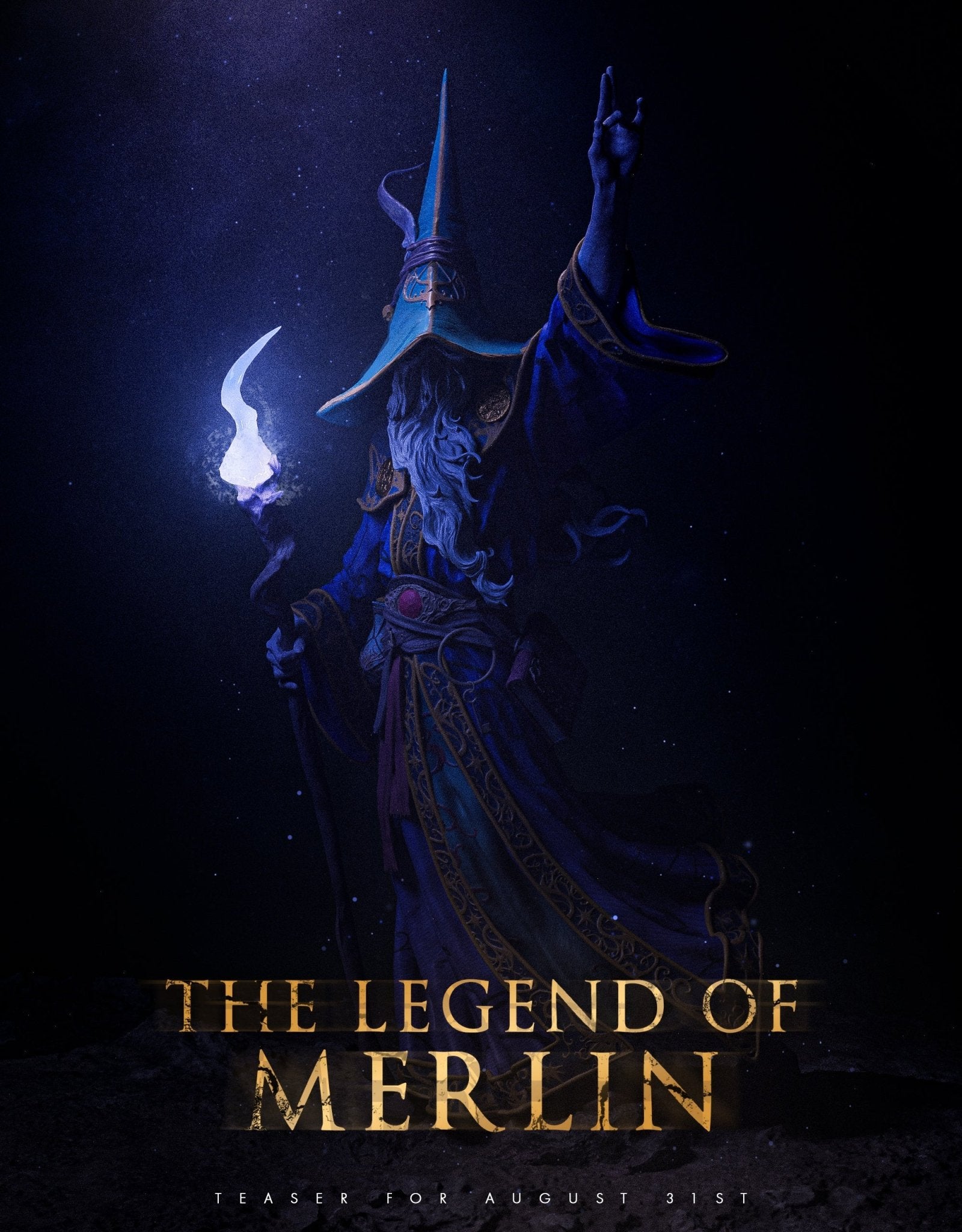 Merlin - CA 3D Studios - Dark Forge Arts