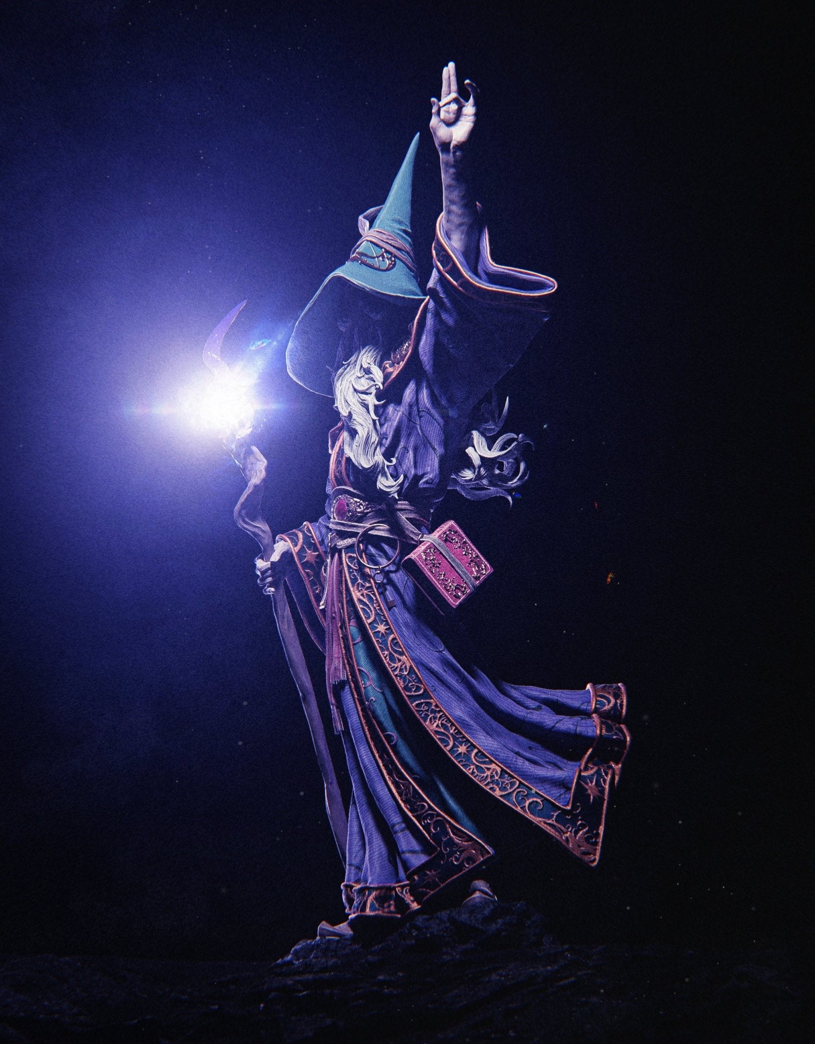 Merlin - CA 3D Studios - Dark Forge Arts