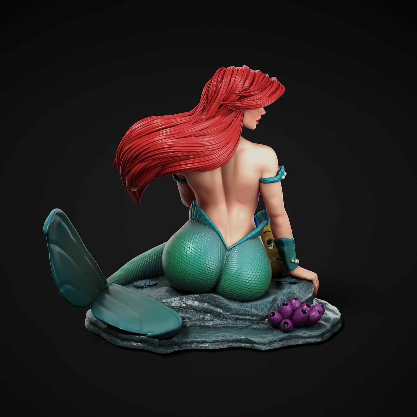 Mermaid Ariel - Abe3D - Dark Forge Arts