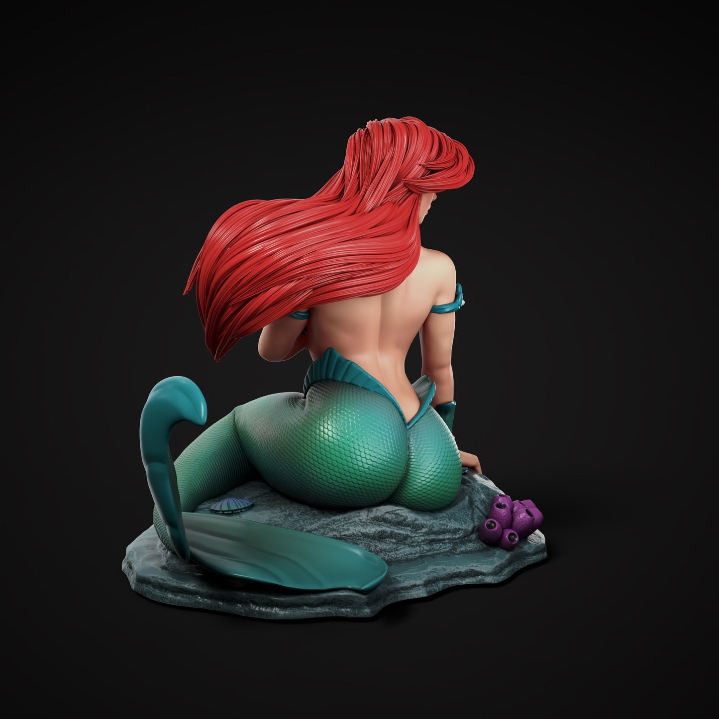 Mermaid Ariel - Abe3D - Dark Forge Arts