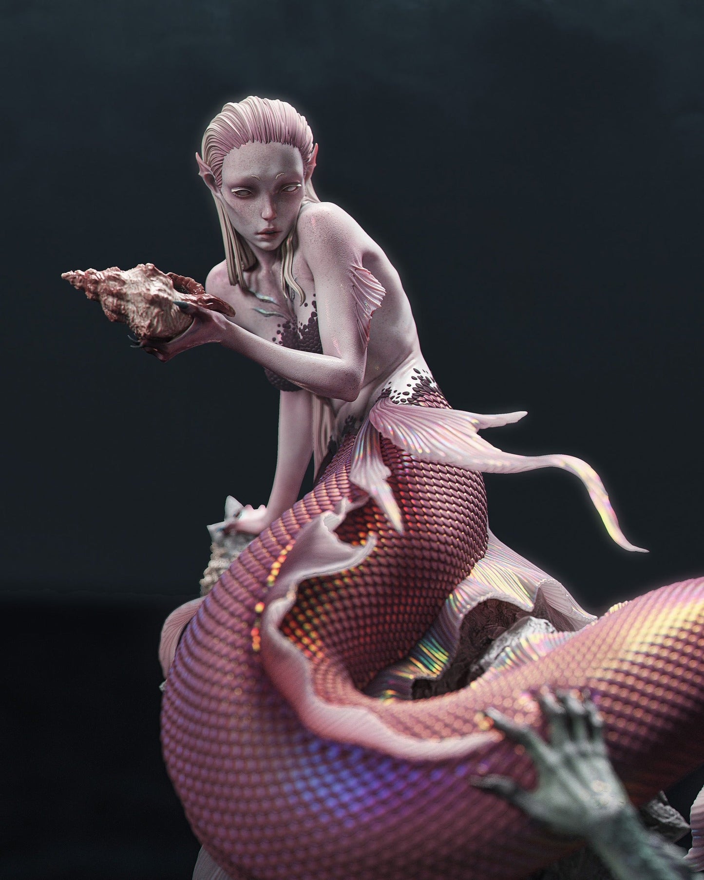 Mermaid - CA 3D Studios - Dark Forge Arts