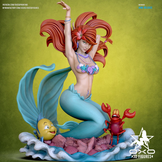 Mermaid - OXO3D - Dark Forge Arts
