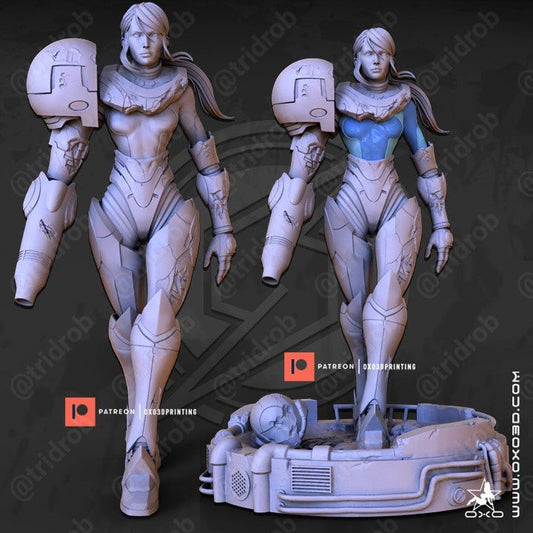 Metroid Dread Samus - OXO3D - Dark Forge Arts
