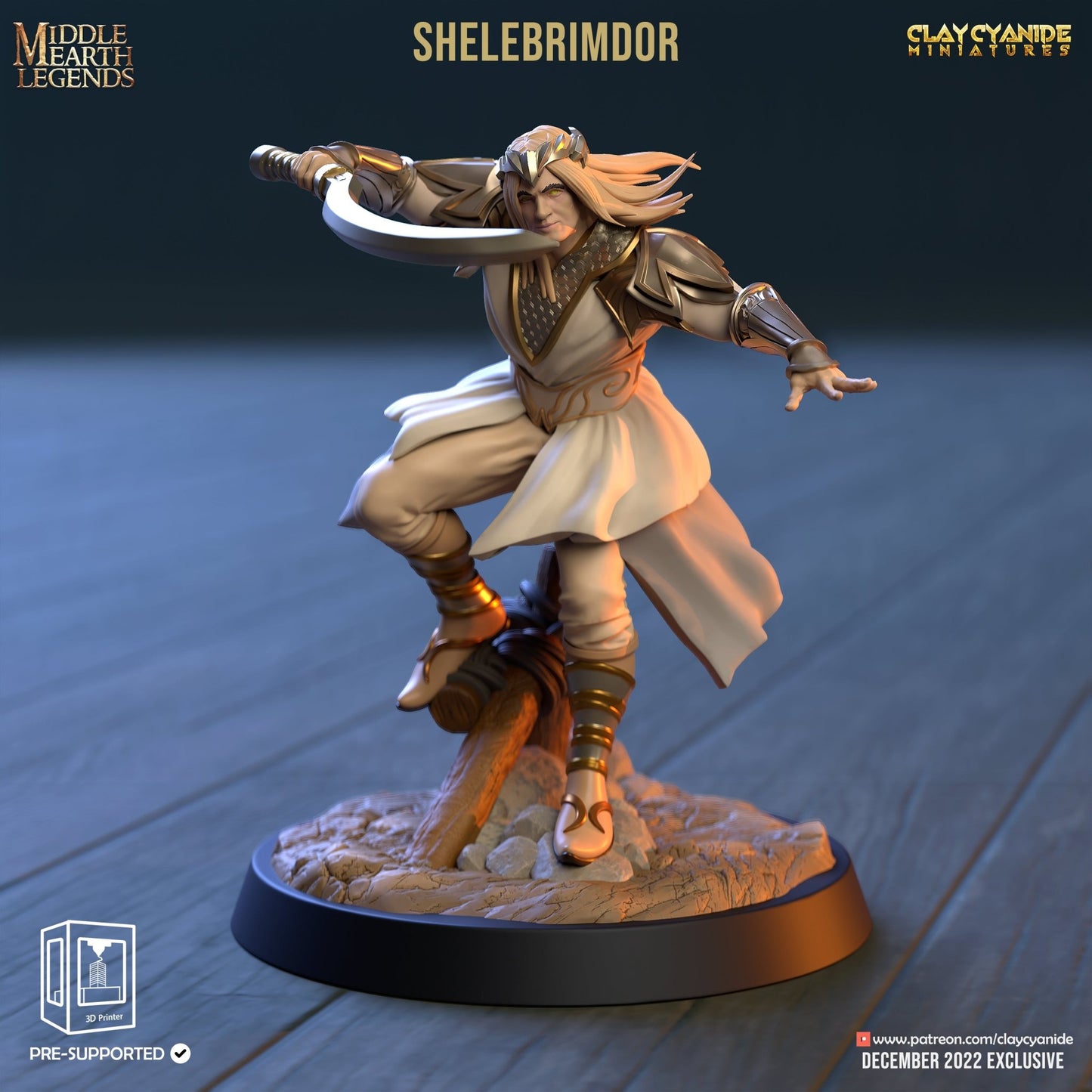 Middle Earth Legends - ClayCyanide - Dark Forge Arts