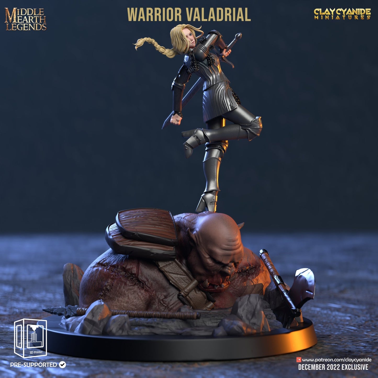 Middle Earth Legends - ClayCyanide - Dark Forge Arts