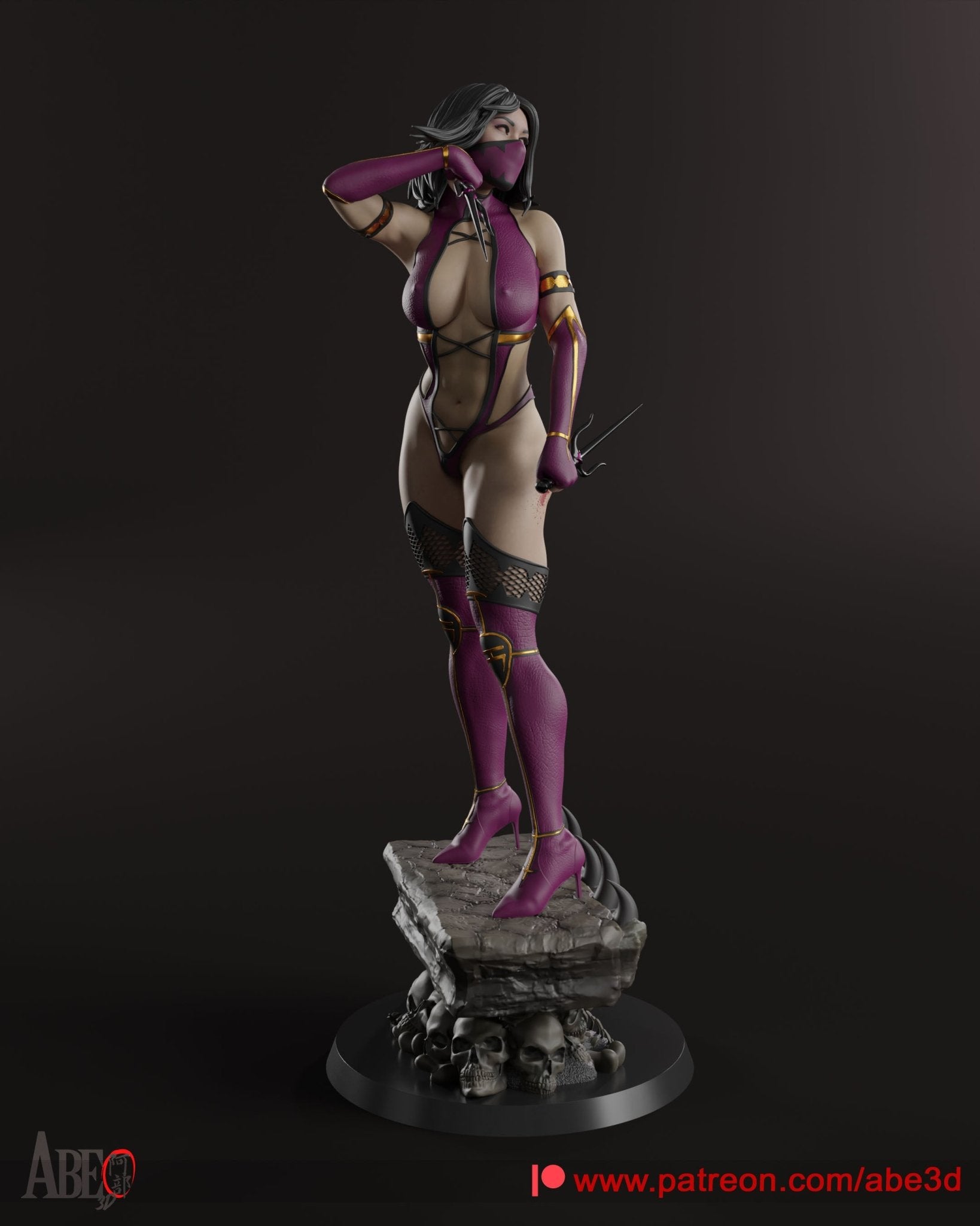 Millena - Abe3D - Dark Forge Arts