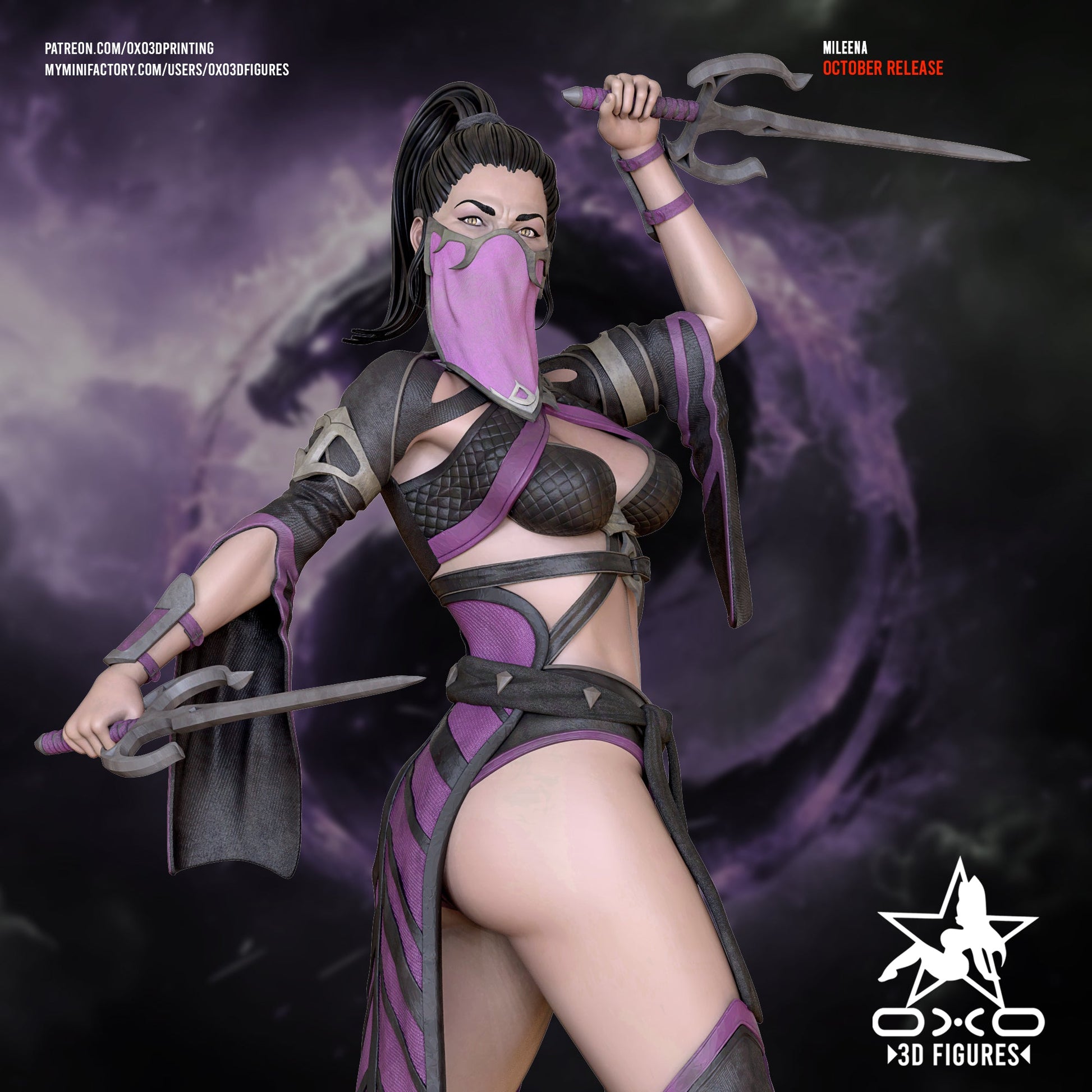 Millena - OXO3D - Dark Forge Arts