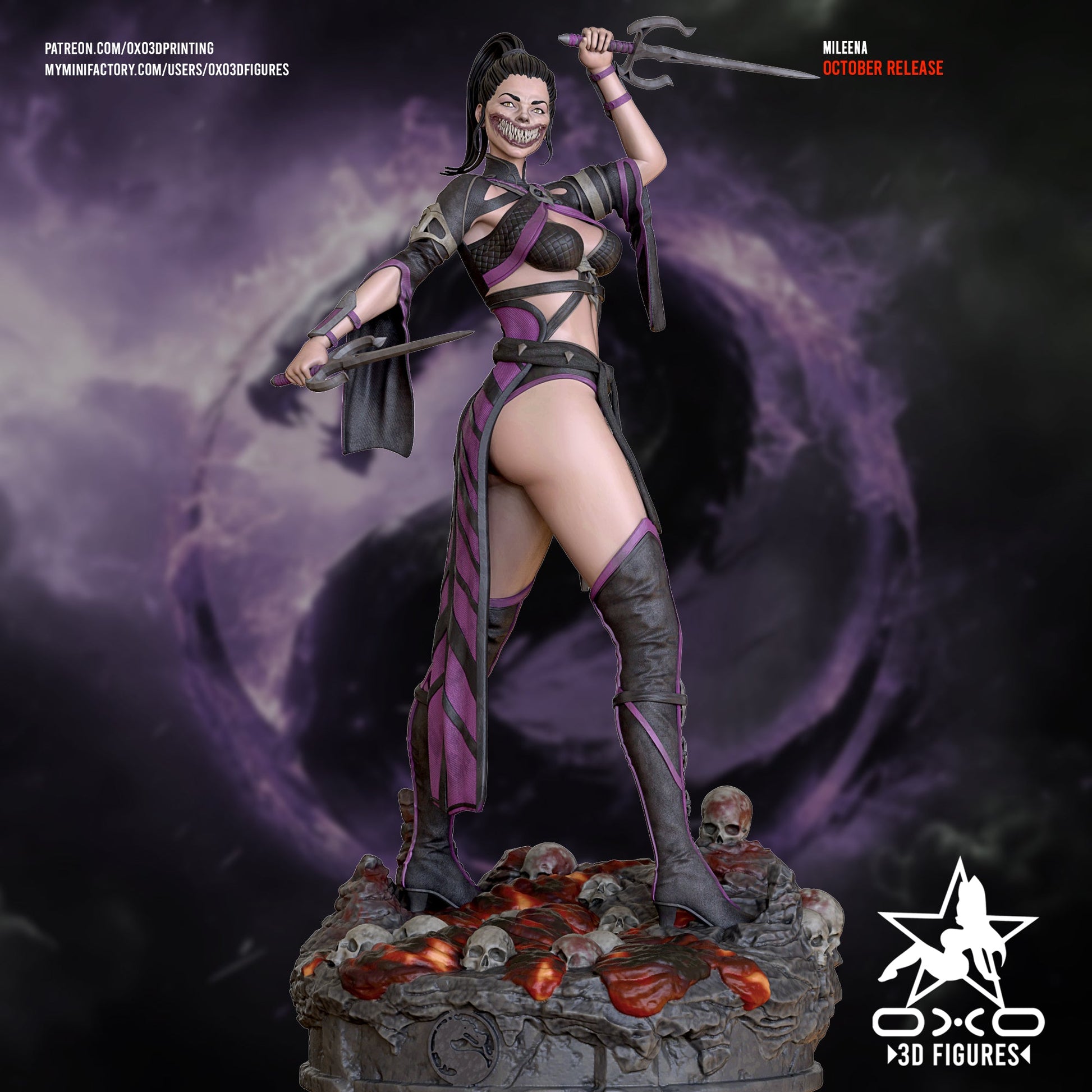 Millena - OXO3D - Dark Forge Arts
