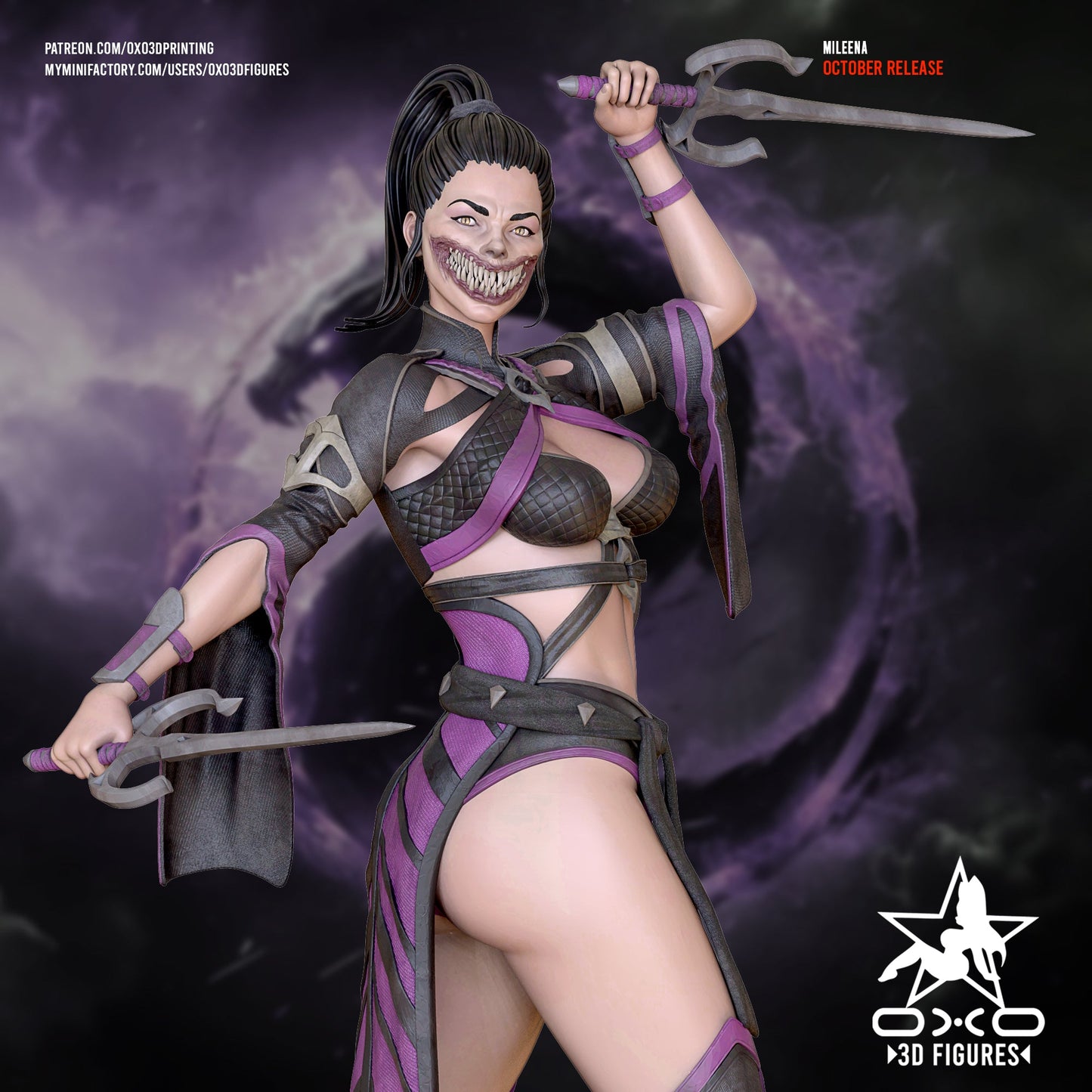 Millena - OXO3D - Dark Forge Arts
