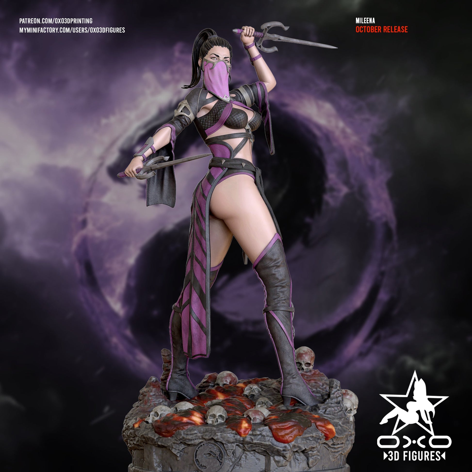 Millena - OXO3D - Dark Forge Arts