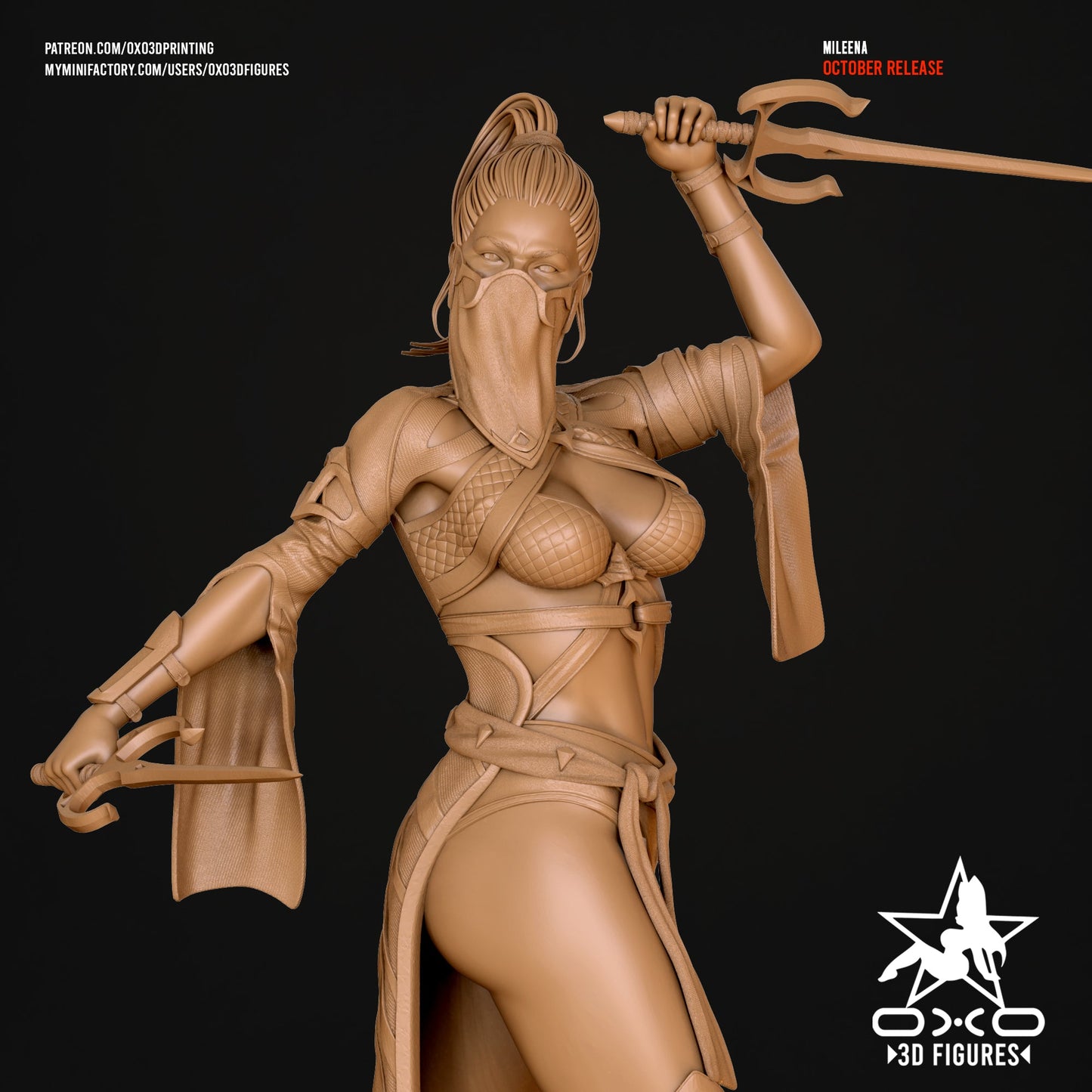Millena - OXO3D - Dark Forge Arts