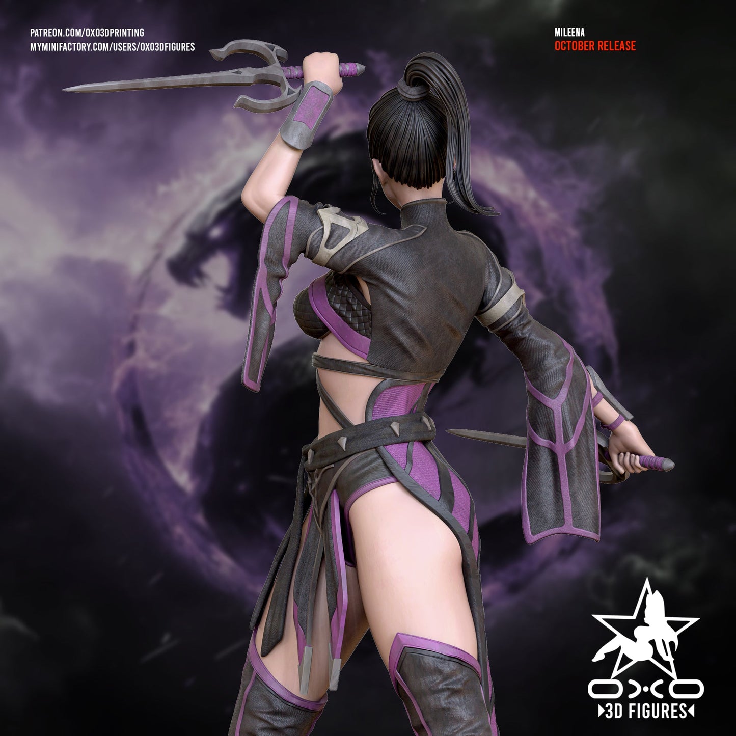 Millena - OXO3D - Dark Forge Arts