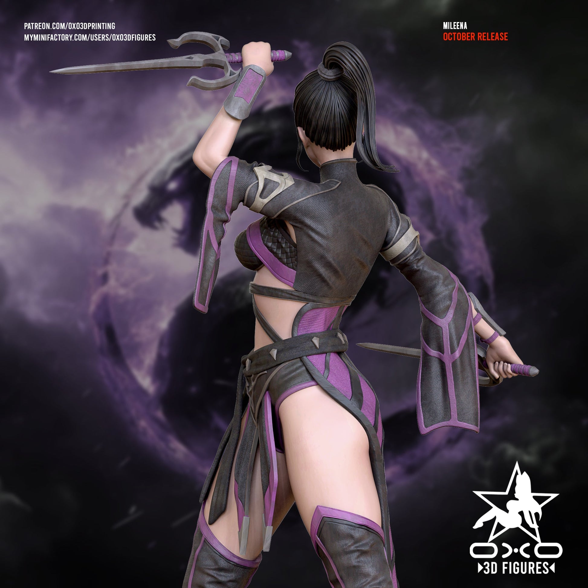Millena - OXO3D - Dark Forge Arts