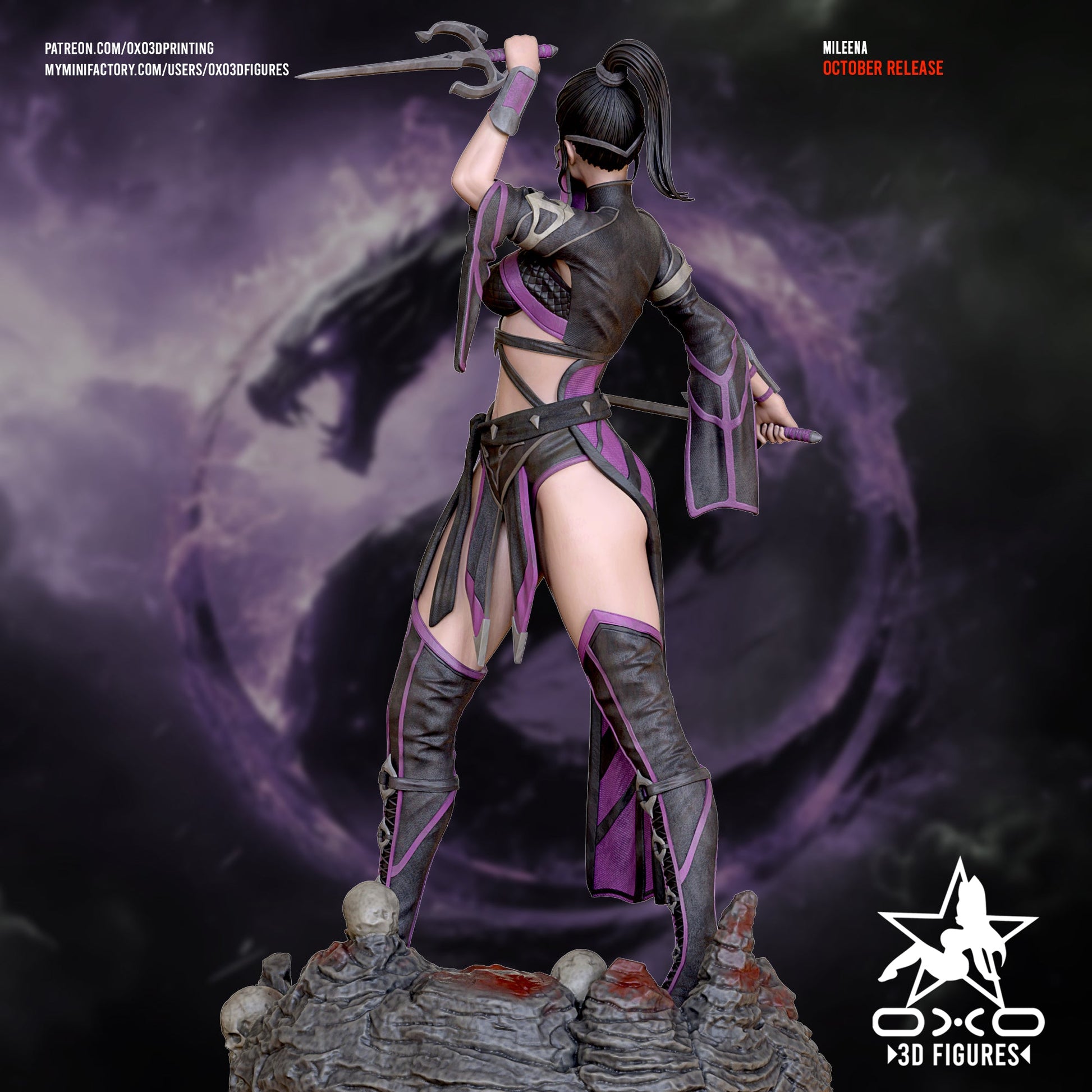Millena - OXO3D - Dark Forge Arts