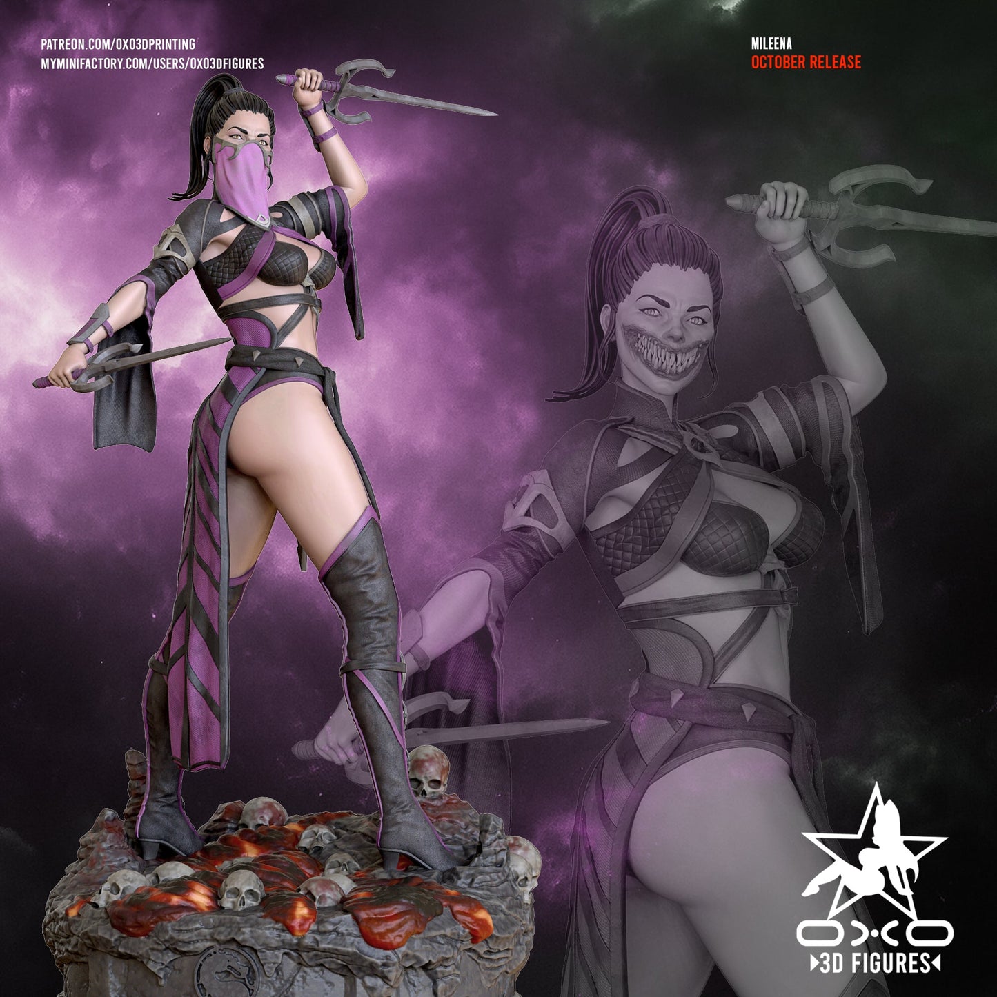 Millena - OXO3D - Dark Forge Arts