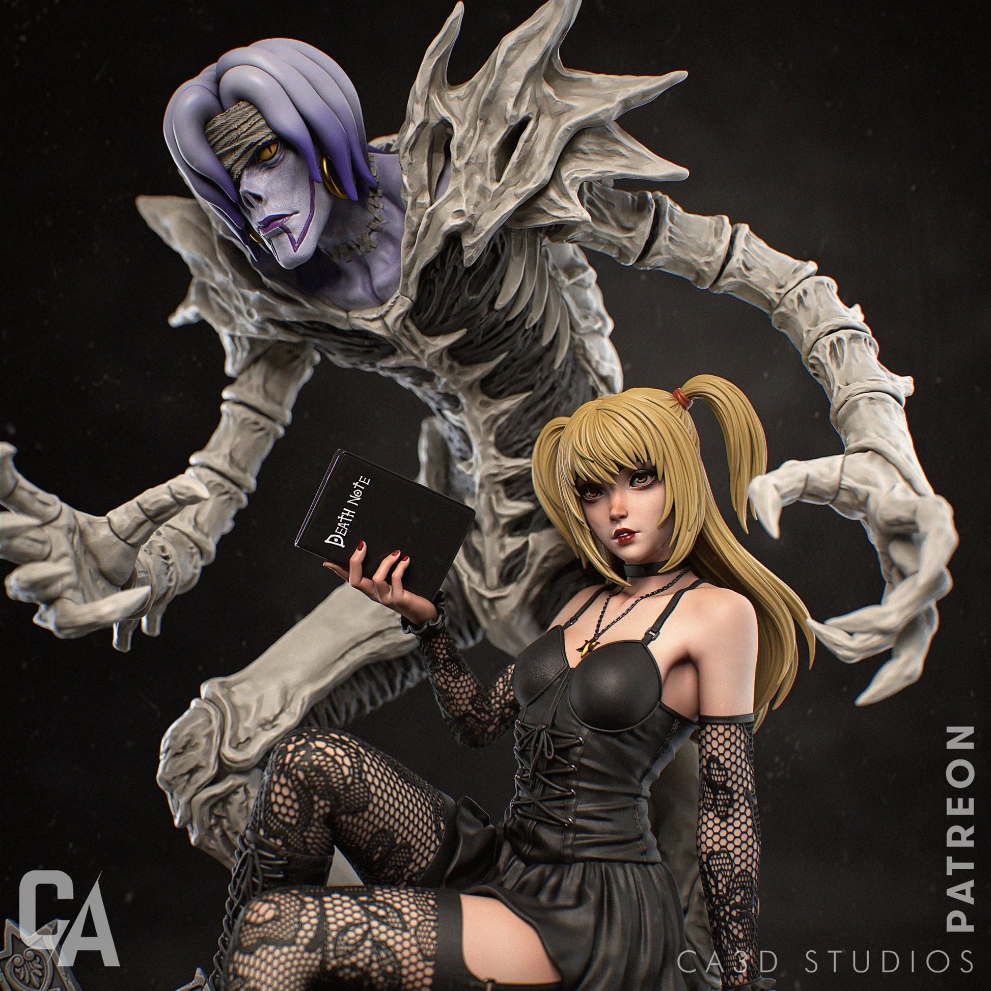 Misa Amane - CA 3D Studios - Dark Forge Arts
