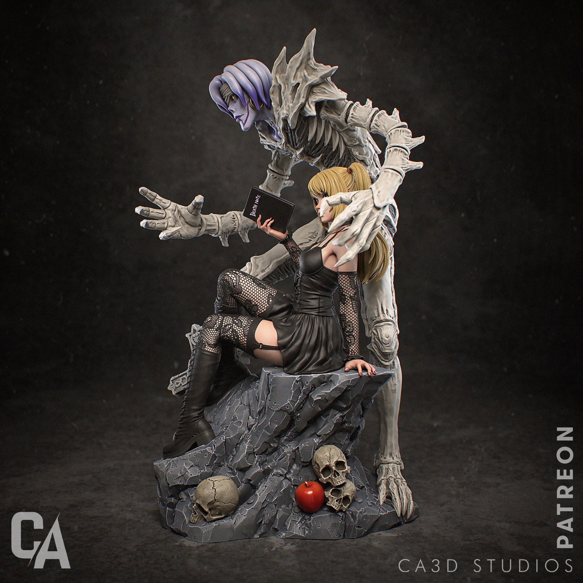 Misa Amane - CA 3D Studios - Dark Forge Arts