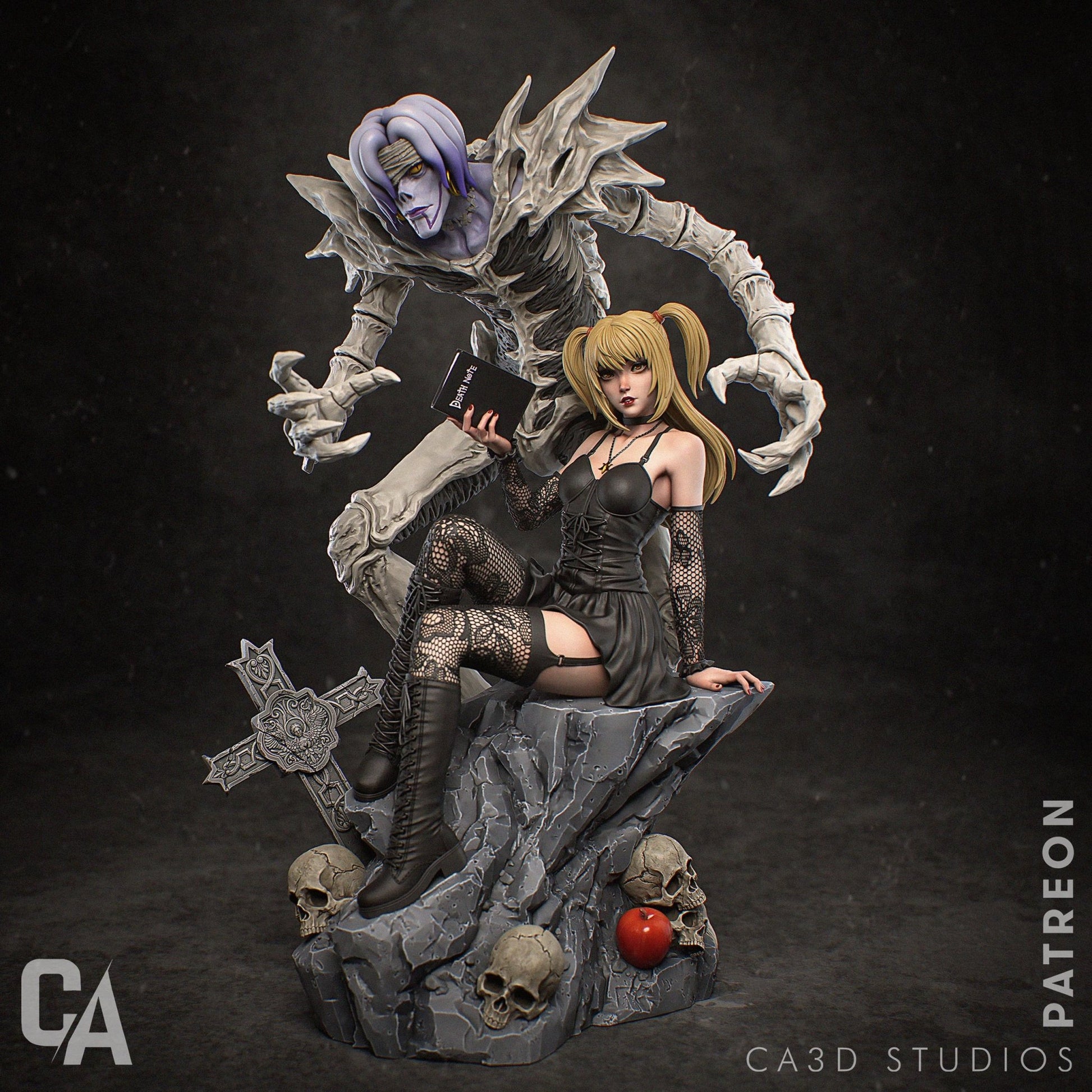 Misa Amane - CA 3D Studios - Dark Forge Arts