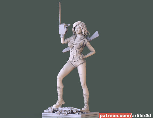 Miss Ash Evil Dead - Artifex3D - Dark Forge Arts