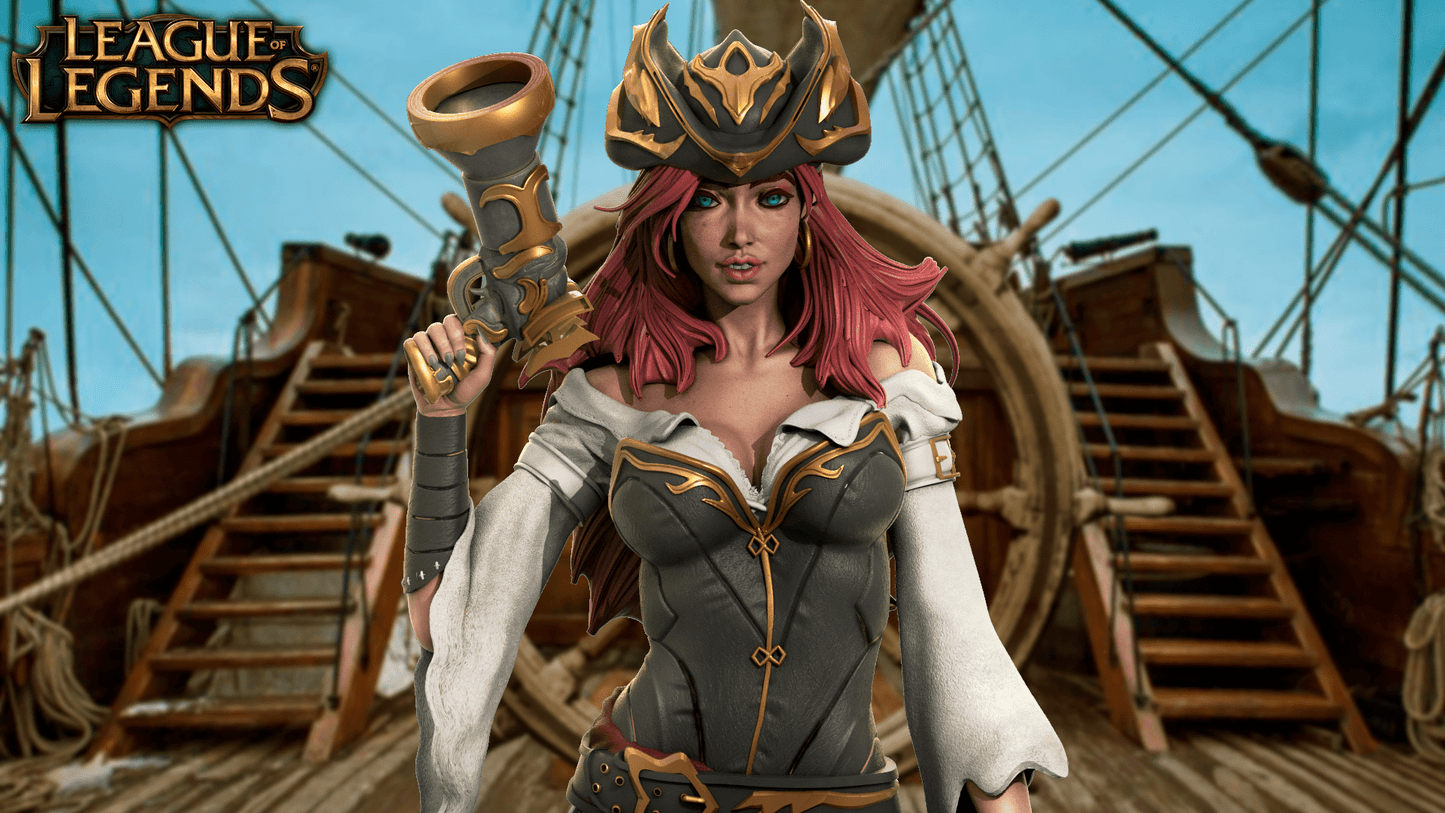 Miss Fortune - CA 3D Studios - Dark Forge Arts