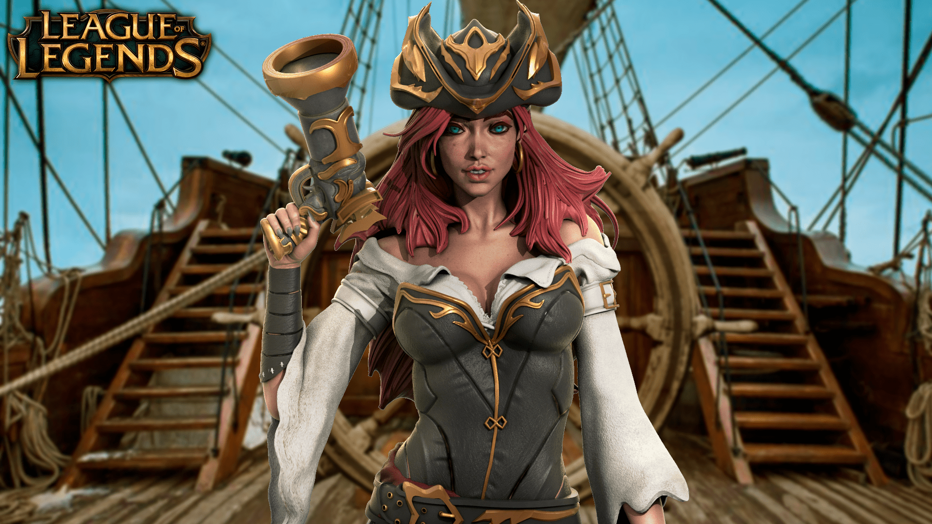 Miss Fortune - CA 3D Studios - Dark Forge Arts