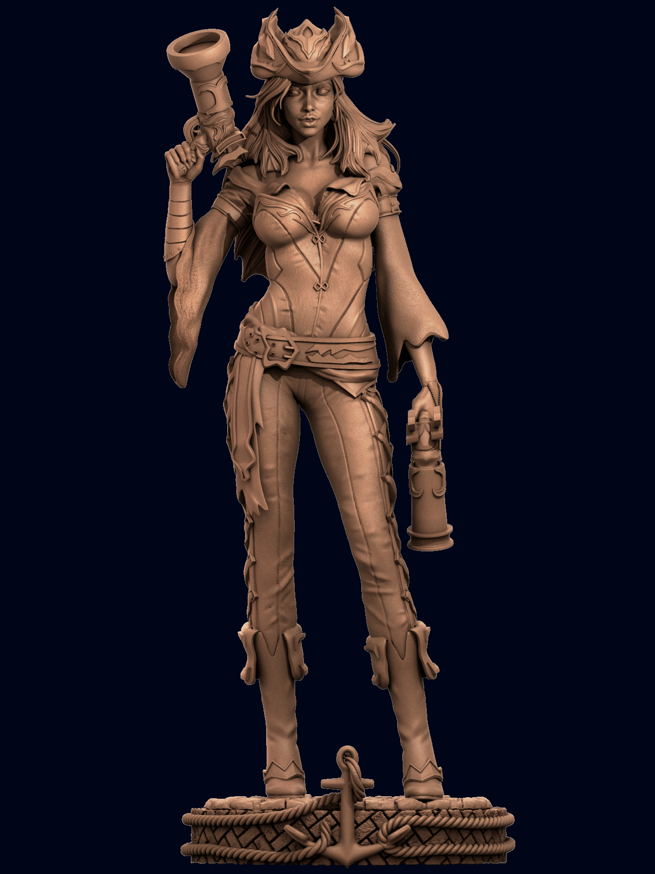 Miss Fortune - CA 3D Studios - Dark Forge Arts