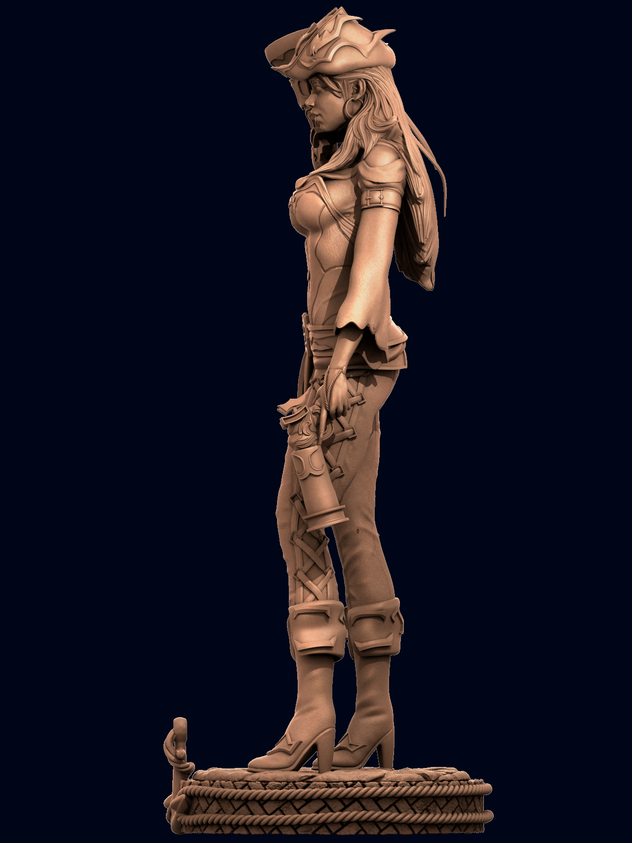Miss Fortune - CA 3D Studios - Dark Forge Arts