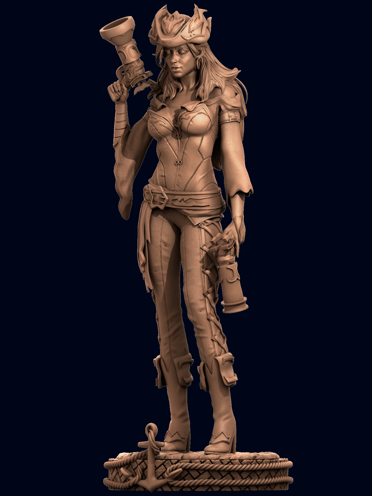 Miss Fortune - CA 3D Studios - Dark Forge Arts