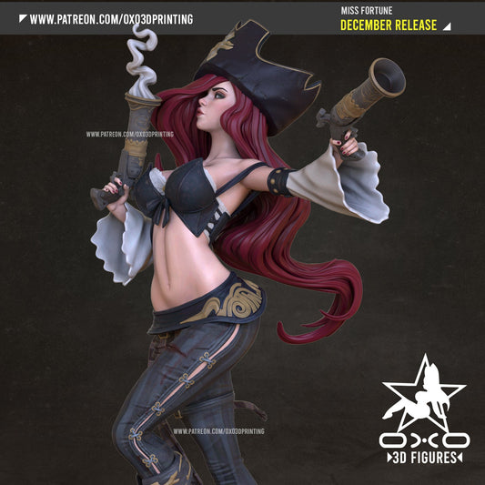 Miss Fortune - OXO3D - Dark Forge Arts