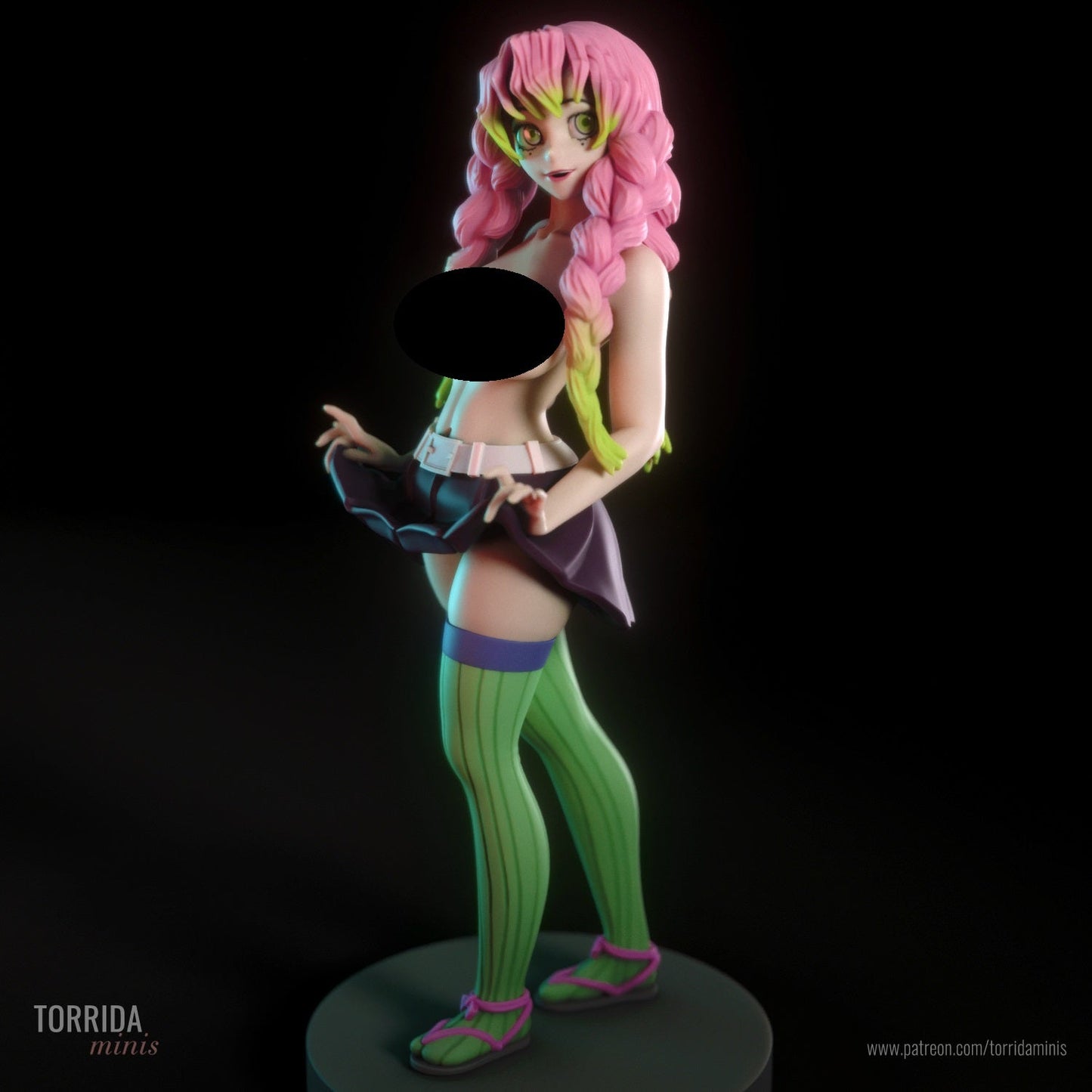 Mitsuri Kanroji - Torrida Minis - Dark Forge Arts