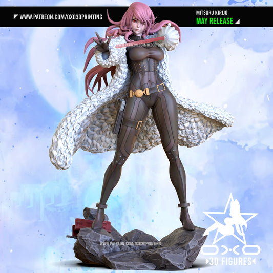Mitsuru Kirijo - OXO3D - Dark Forge Arts